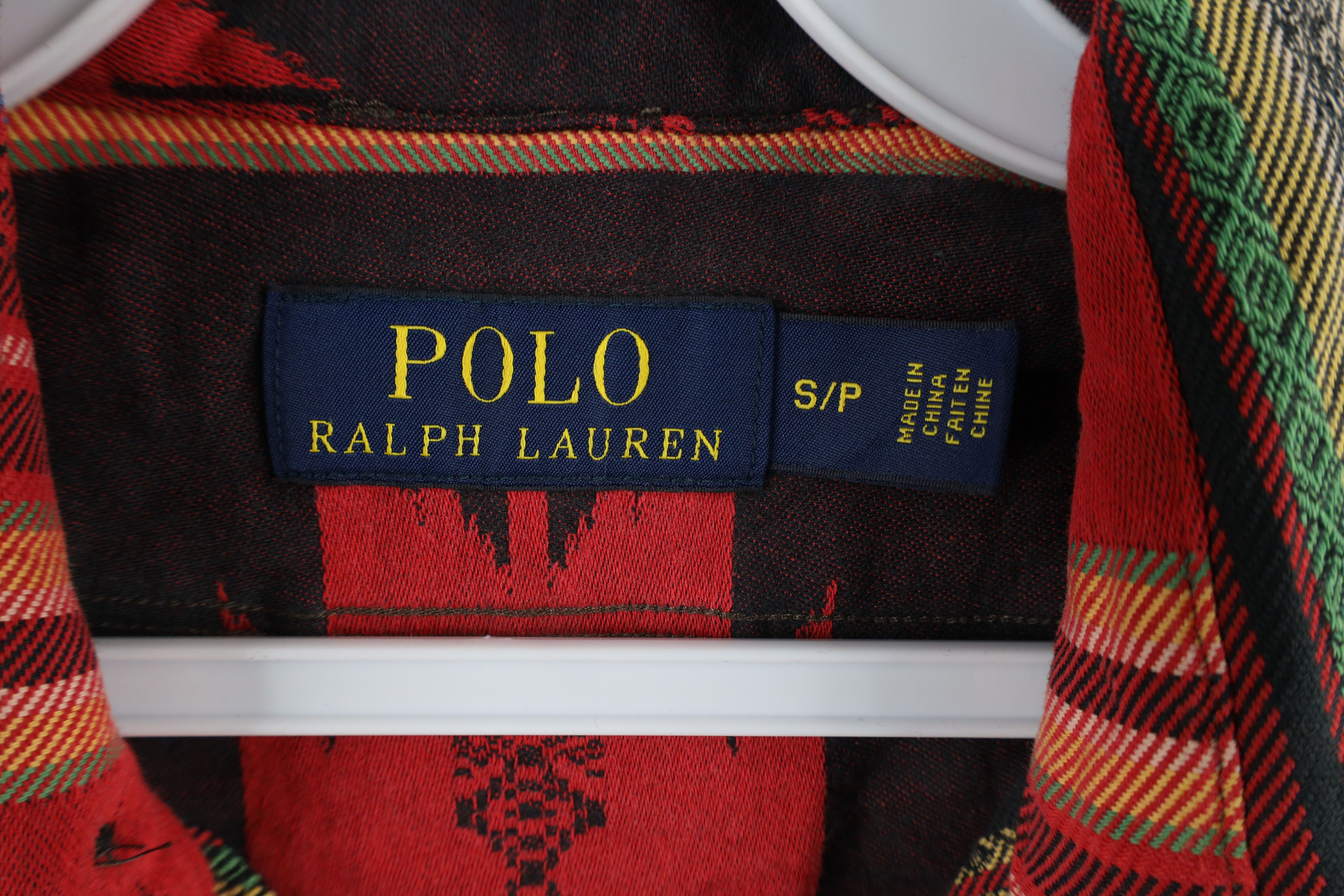 Ralph Lauren × Vintage Vintage Ralph Lauren Southwestern Collared Button Shirt Size US S / EU 44-46 / 1 - 6 Thumbnail