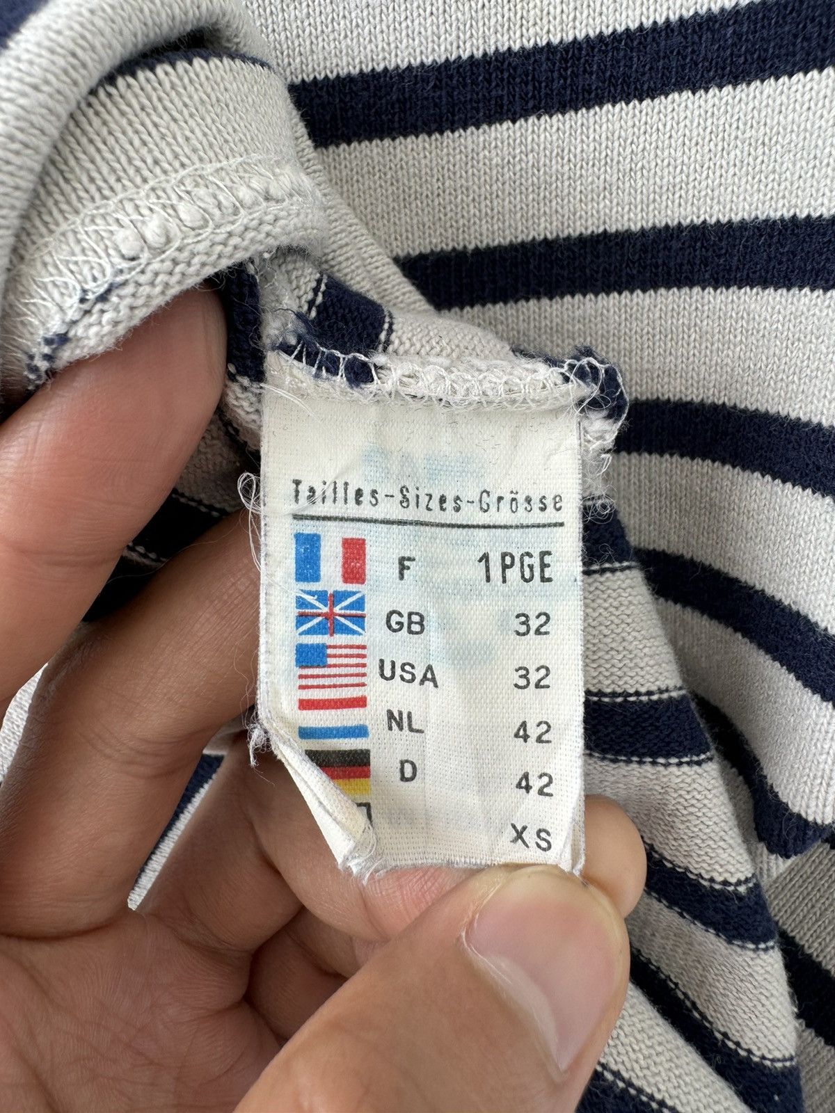 Saint James VINTAGE SAINT JAMES BOATNECK STRIPE SHIRT Size US XS / EU 42 / 0 - 7 Thumbnail