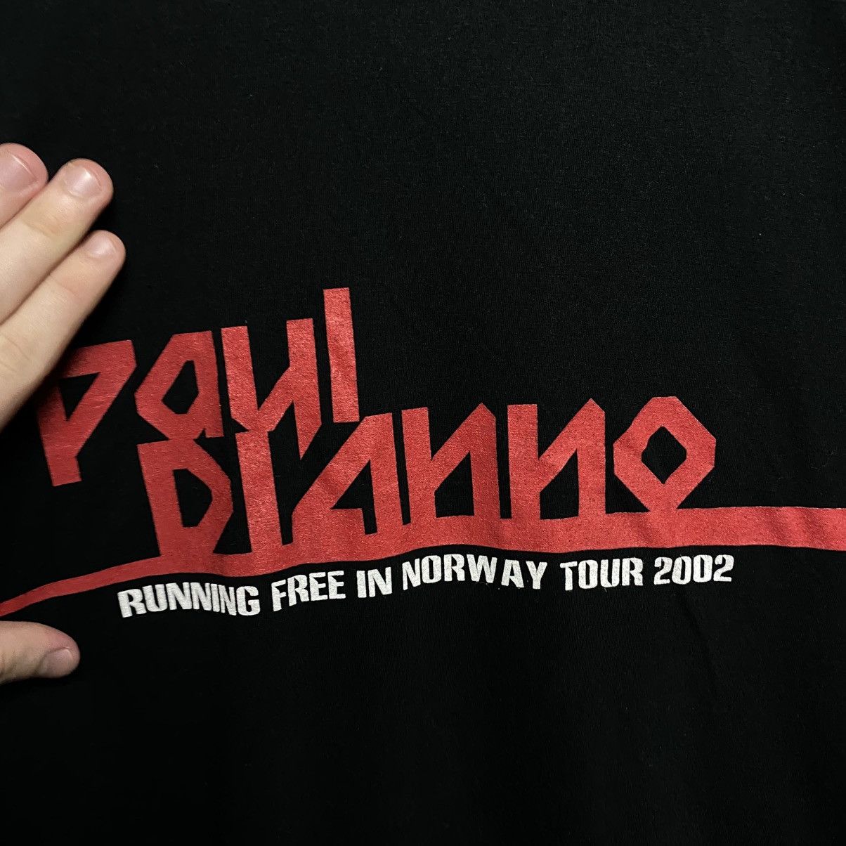 Band Tees Vintage Iron Maiden Paul Dianno 2002 tour rock band tee Size US L / EU 52-54 / 3 - 3 Thumbnail