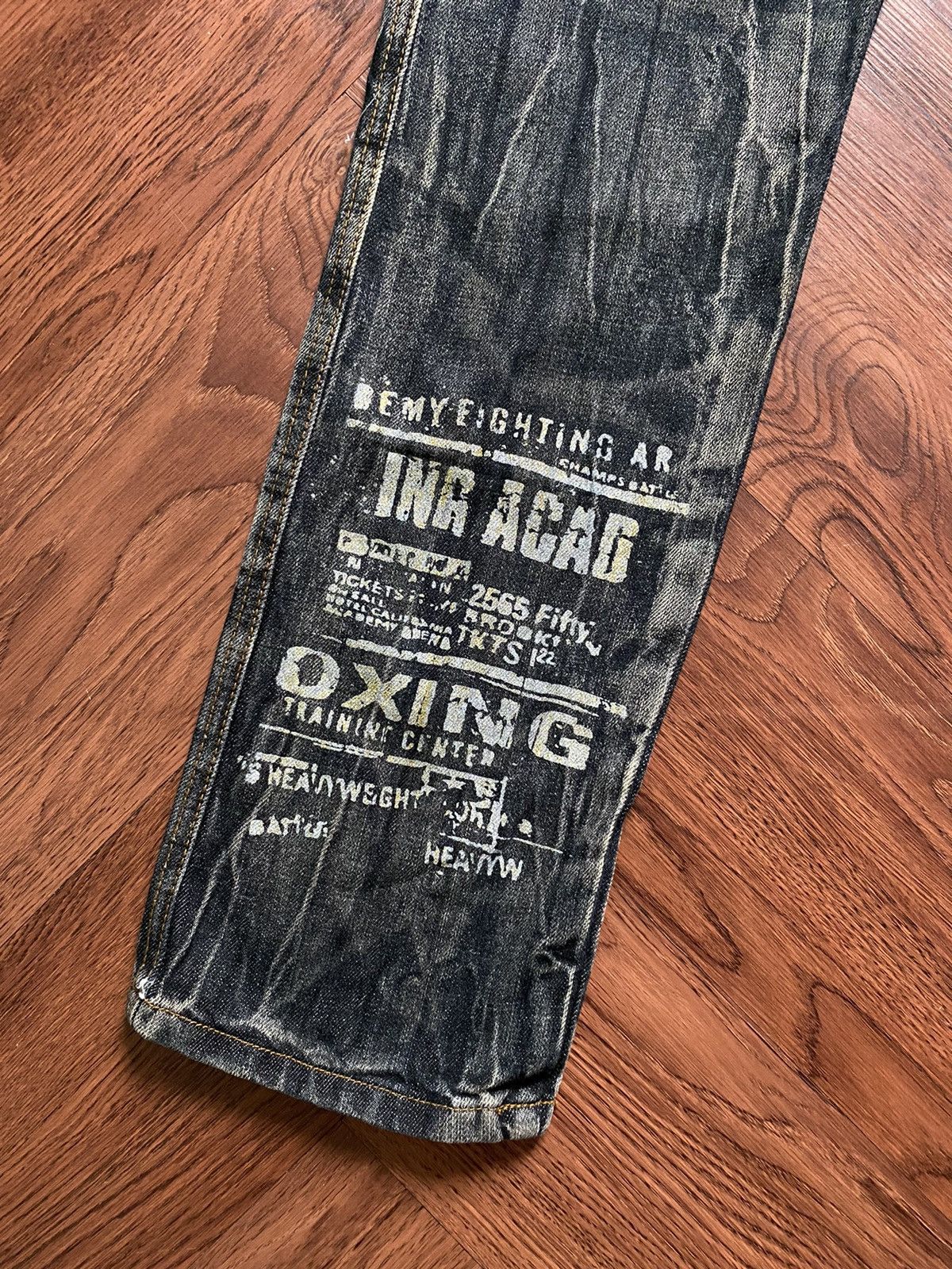 If Six Was Nine × Japanese Brand Aston Double Waist Jeans Size US 34 / EU 50 - 5 Thumbnail