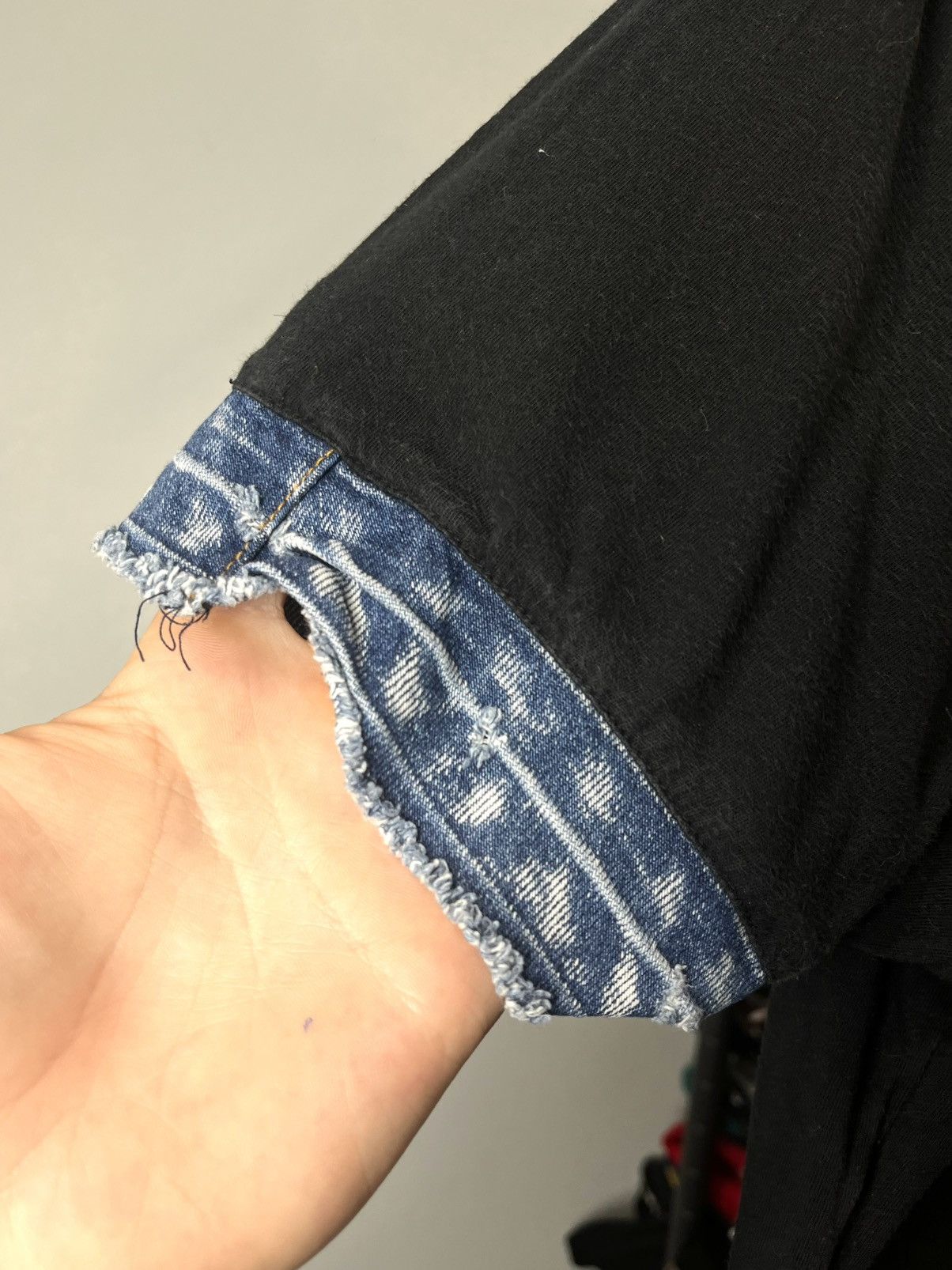 Diesel Vintage Designer Diesel Denim Patches T Shirt Size US S / EU 44-46 / 1 - 3 Thumbnail