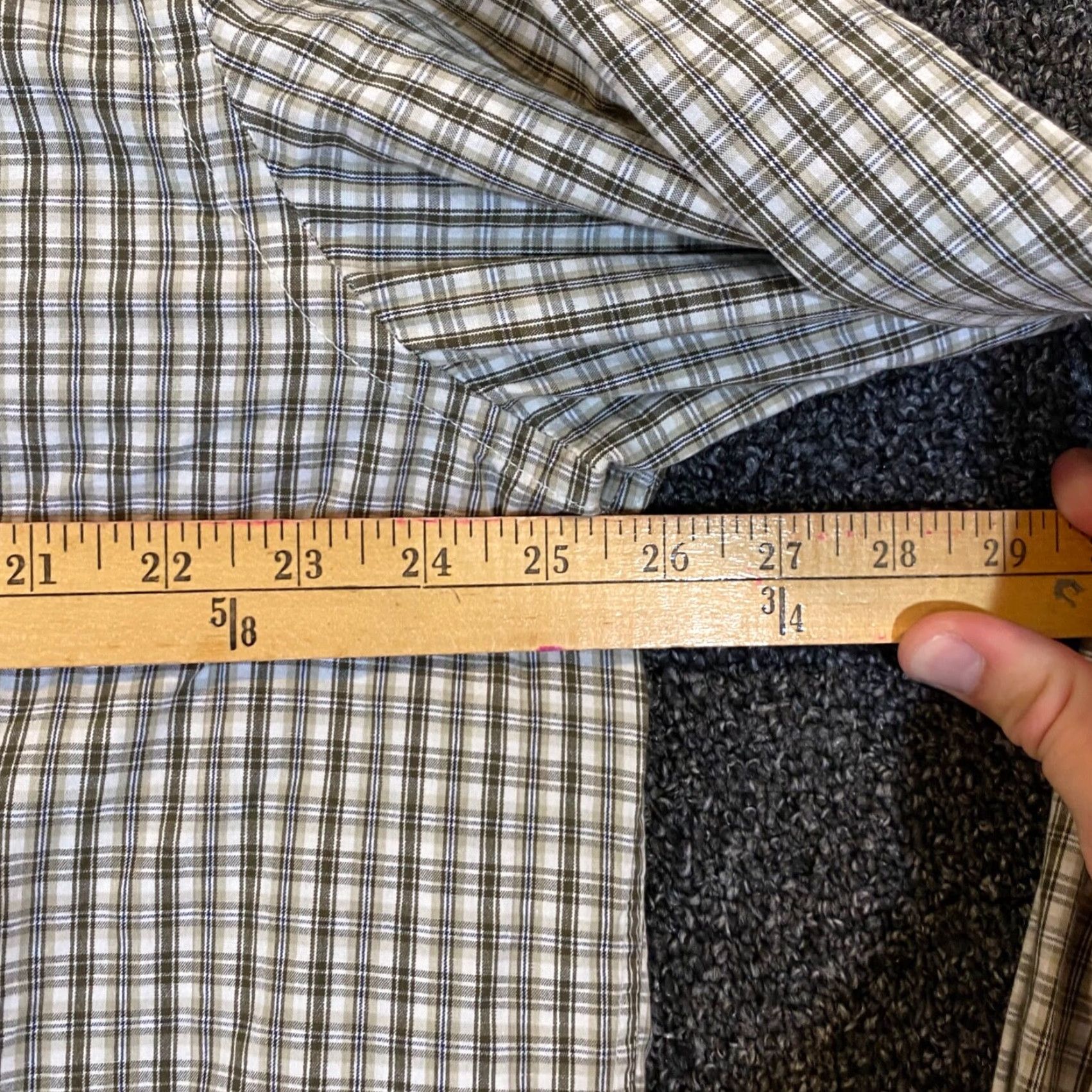 Vintage Beretta Shirt Mens 2XL Brown Gray Plaid Hunting Outdoor Button-Down Long Pockets Shirt Size US XXL / EU 58 / 5 - 7 Thumbnail