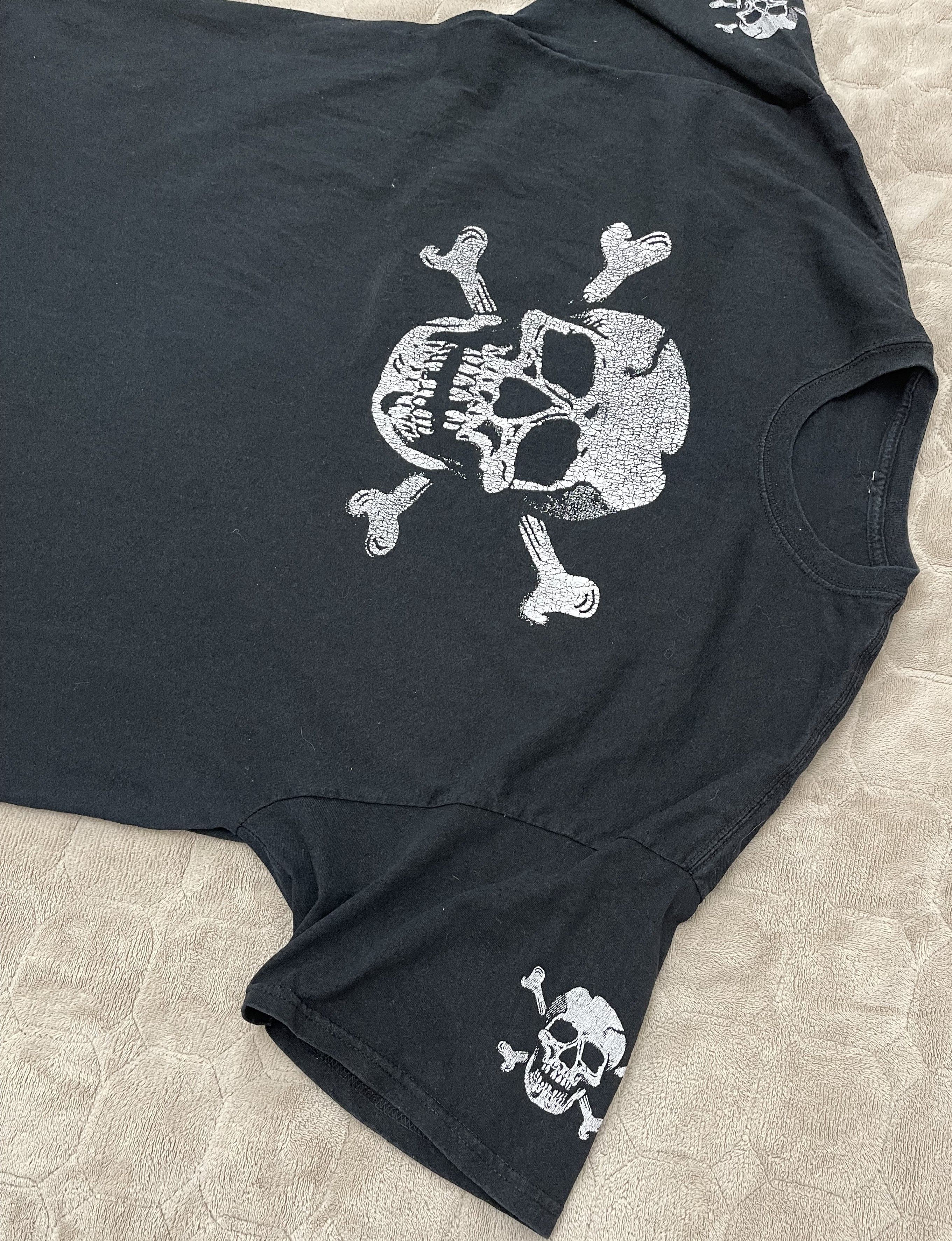 Vintage Vintage Skull T-Shirt Size US XXL / EU 58 / 5 - 3 Thumbnail