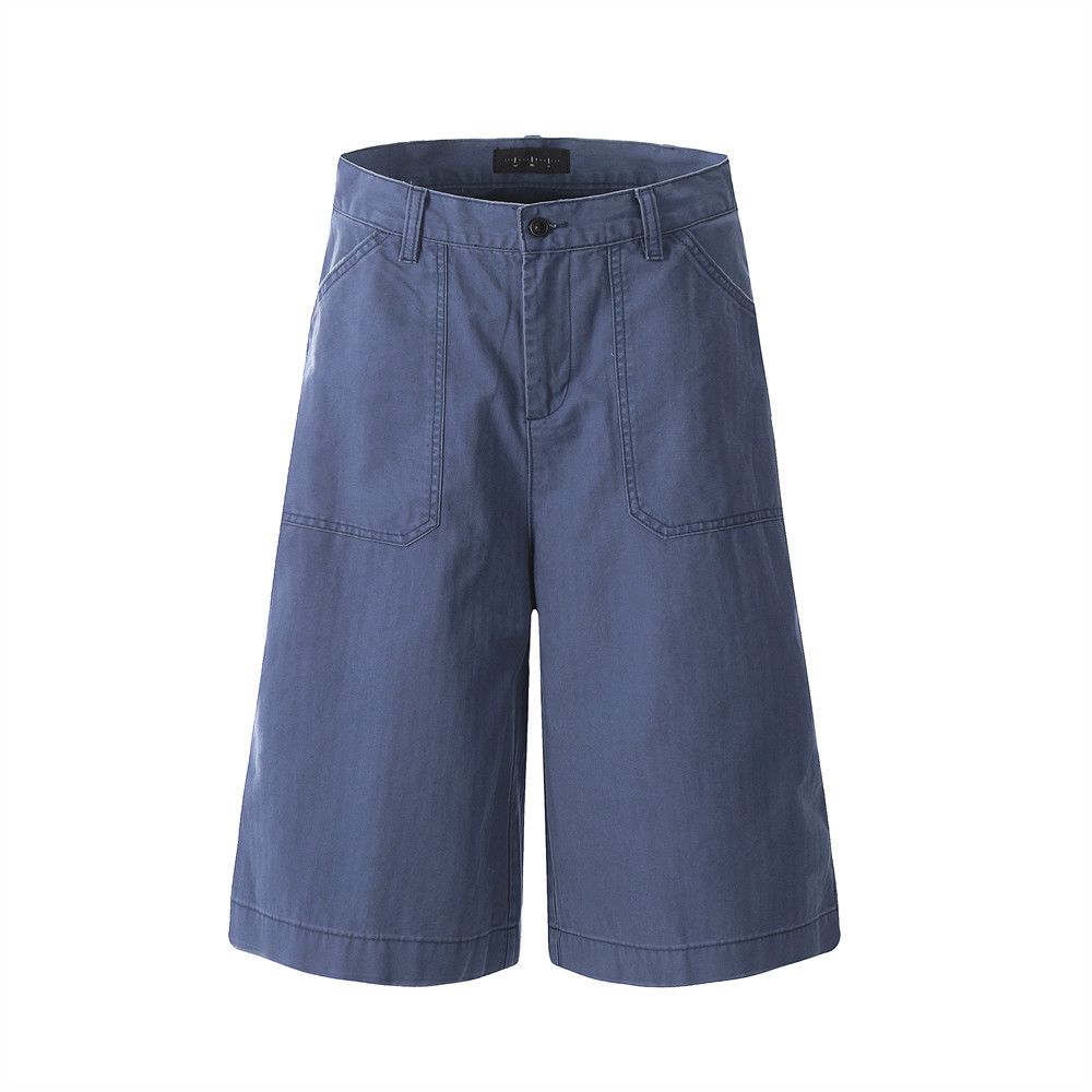 Japanese Brand × Vintage Street men's punk distressed casual cargo wide-leg shorts Size US 32 / EU 48 - 1 Thumbnail