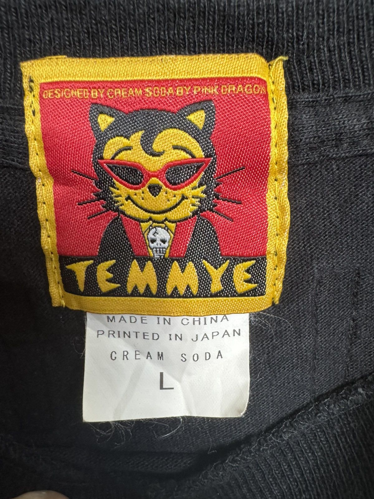 Japanese Brand T-shirt Cream soda TEMMYE Anniv 50th Size US L / EU 52-54 / 3 - 5 Thumbnail