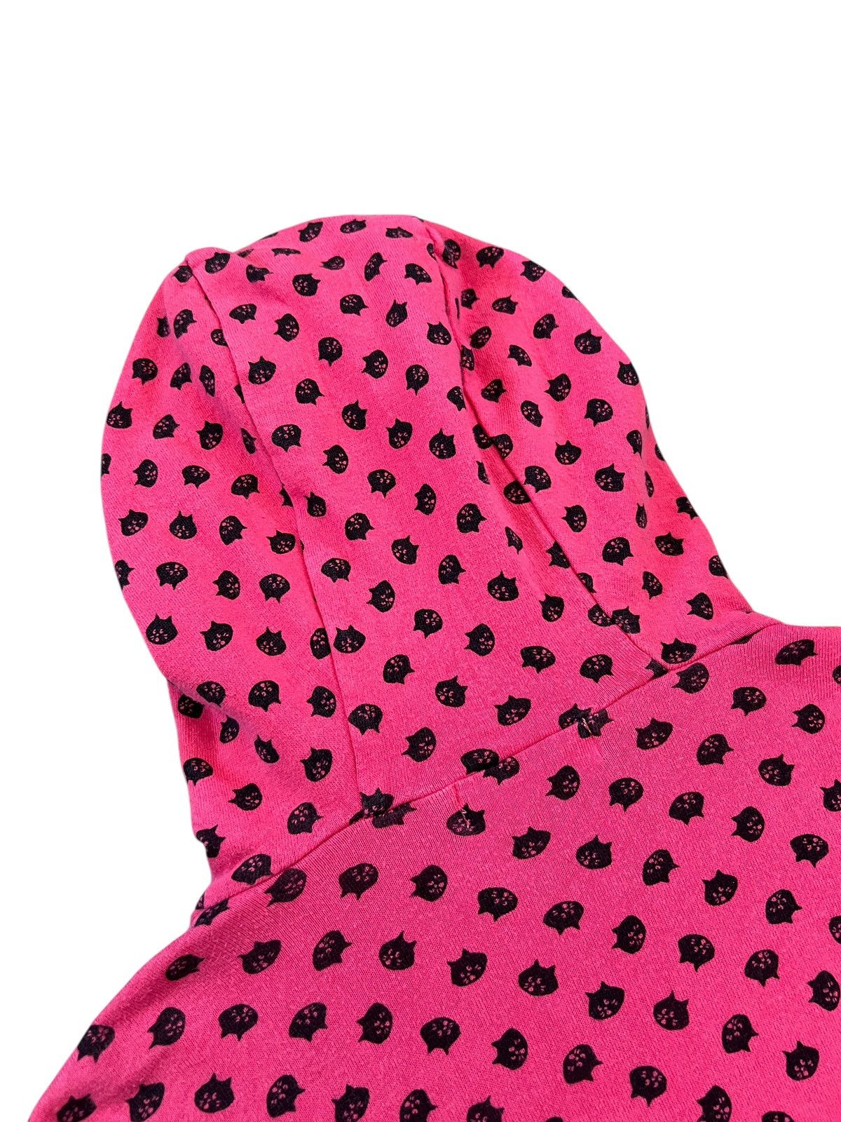 Issey Miyake Ne-Net Cat Heads Full Print Zipper Hoodie Size S / US 4 / IT 40 - 8 Thumbnail