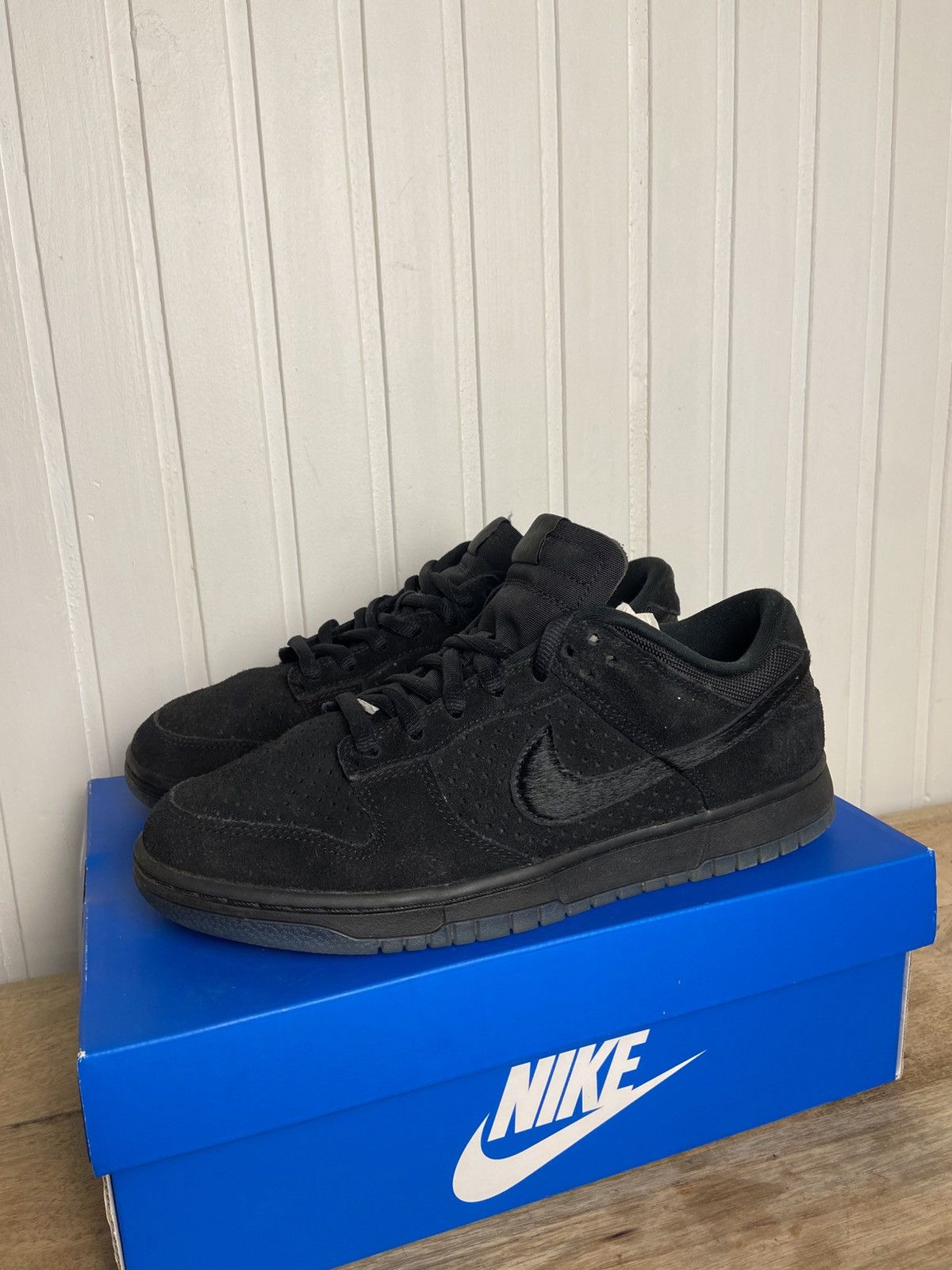 Used Nike Dunk Low SP Undefeated 5 Black Size 105US