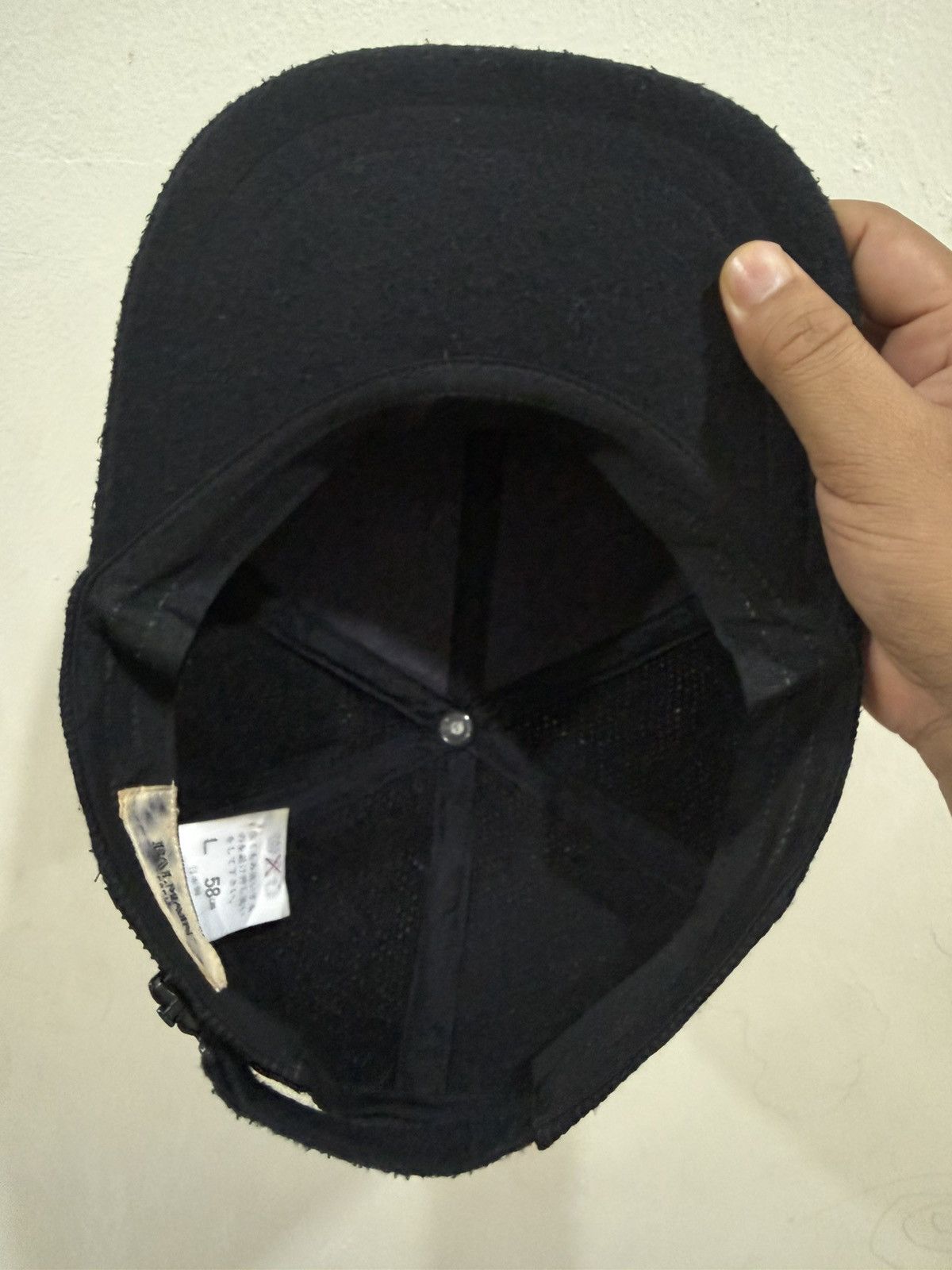 Balmain VTG Balmain Paris Trucker Hat Size ONE SIZE - 6 Thumbnail