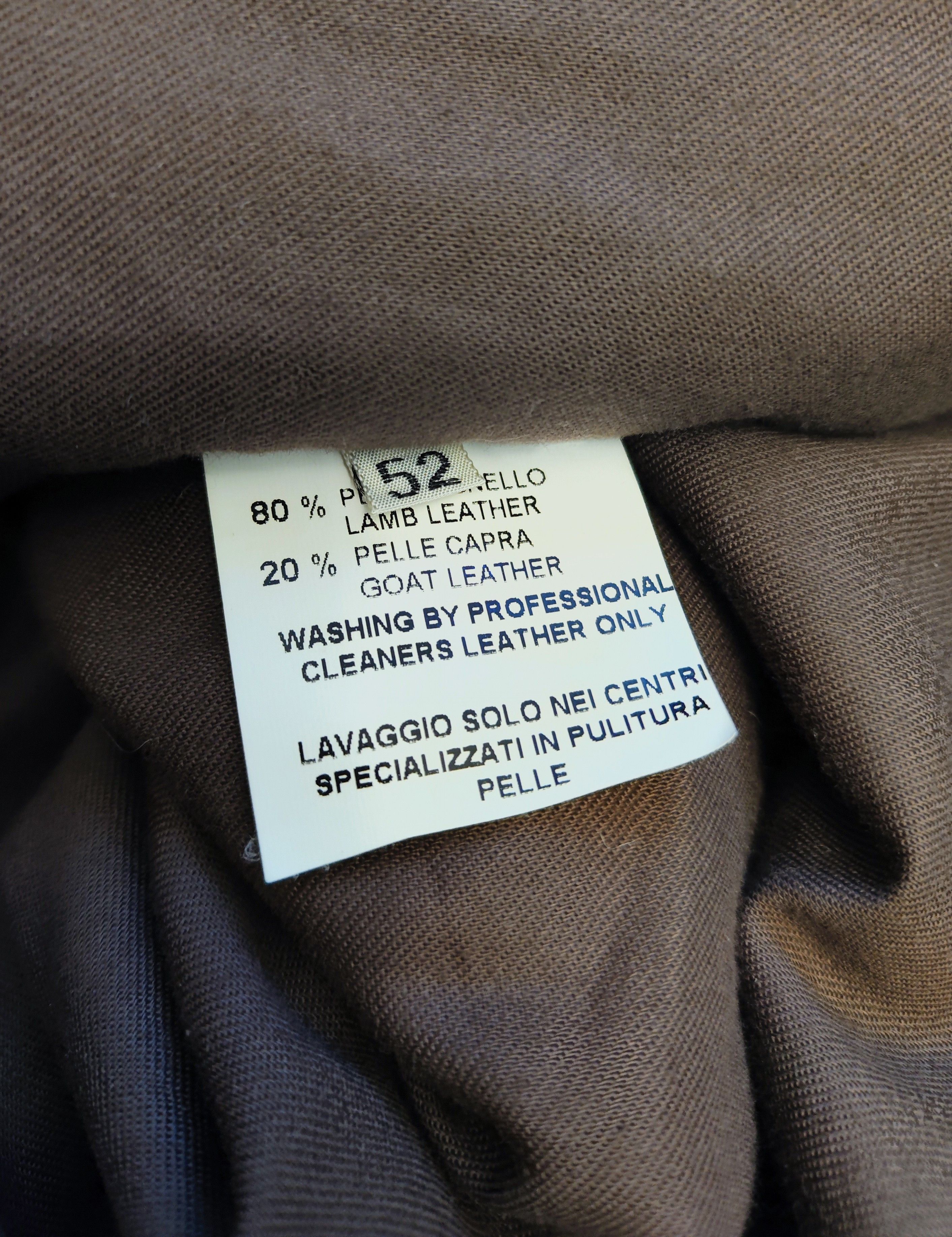 Nicole Farhi Collection Privee? leather rider.Like Rick Owens or Seraphin Size US L / EU 52-54 / 3 - 11 Thumbnail