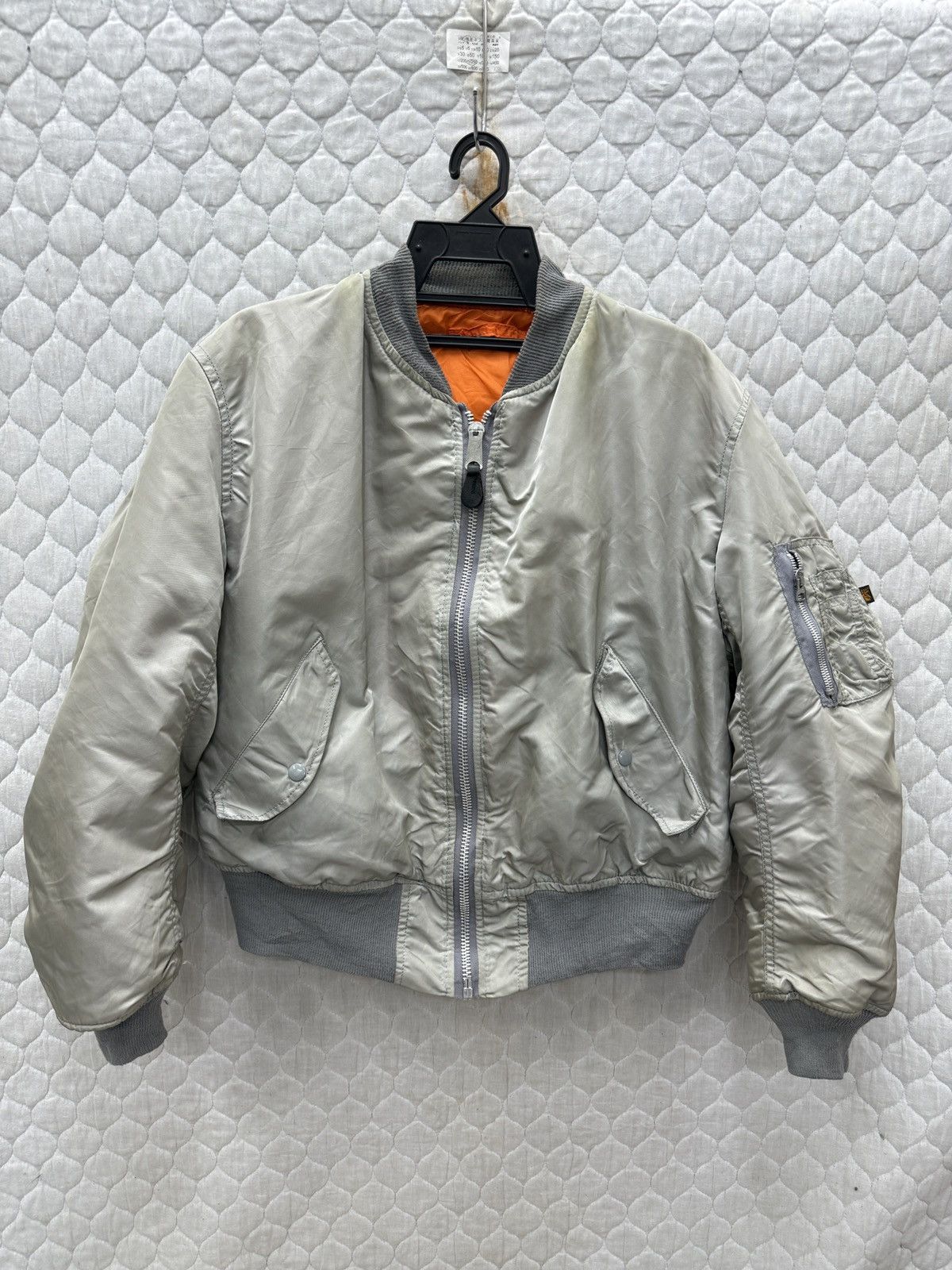 Alpha Industries 🔥🔥💥STEALS VTG ALPHA INDUSTRIES MA1 BOMBER JACKET Size US L / EU 52-54 / 3 - 1 Thumbnail