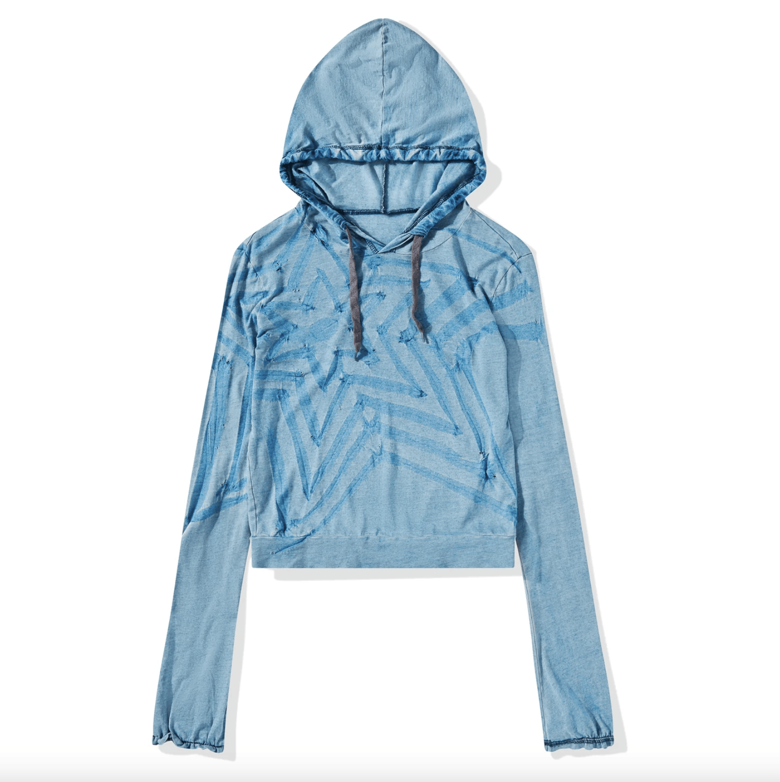 MASHA POPOVA Masha Popova light blue star hooded T-shirt Size M / US 6-8 / IT 42-44 - 1 Thumbnail
