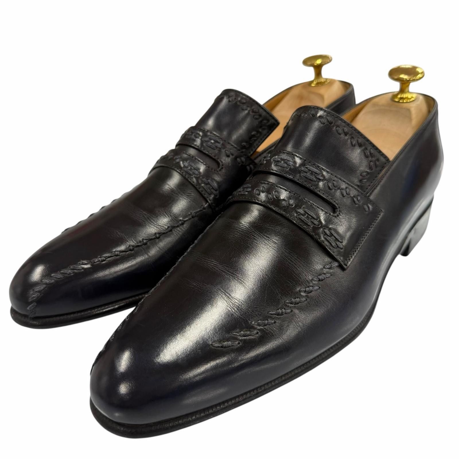 Berluti Berluti Berluti Andy Leather Loafers Leather Shoes DUTY FREE for USA Size ONE SIZE - 1 Thumbnail