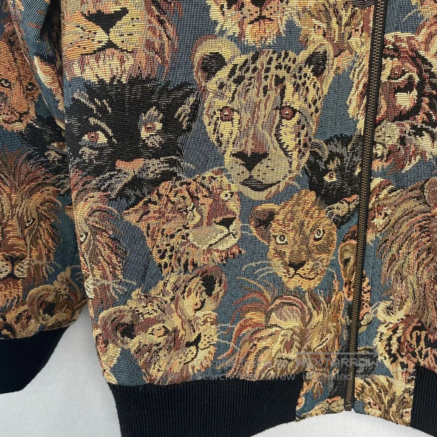 Saint Laurent Paris Saint Laurent Lion Cheetah Print Jacket. Size US M / EU 48-50 / 2 - 8 Thumbnail