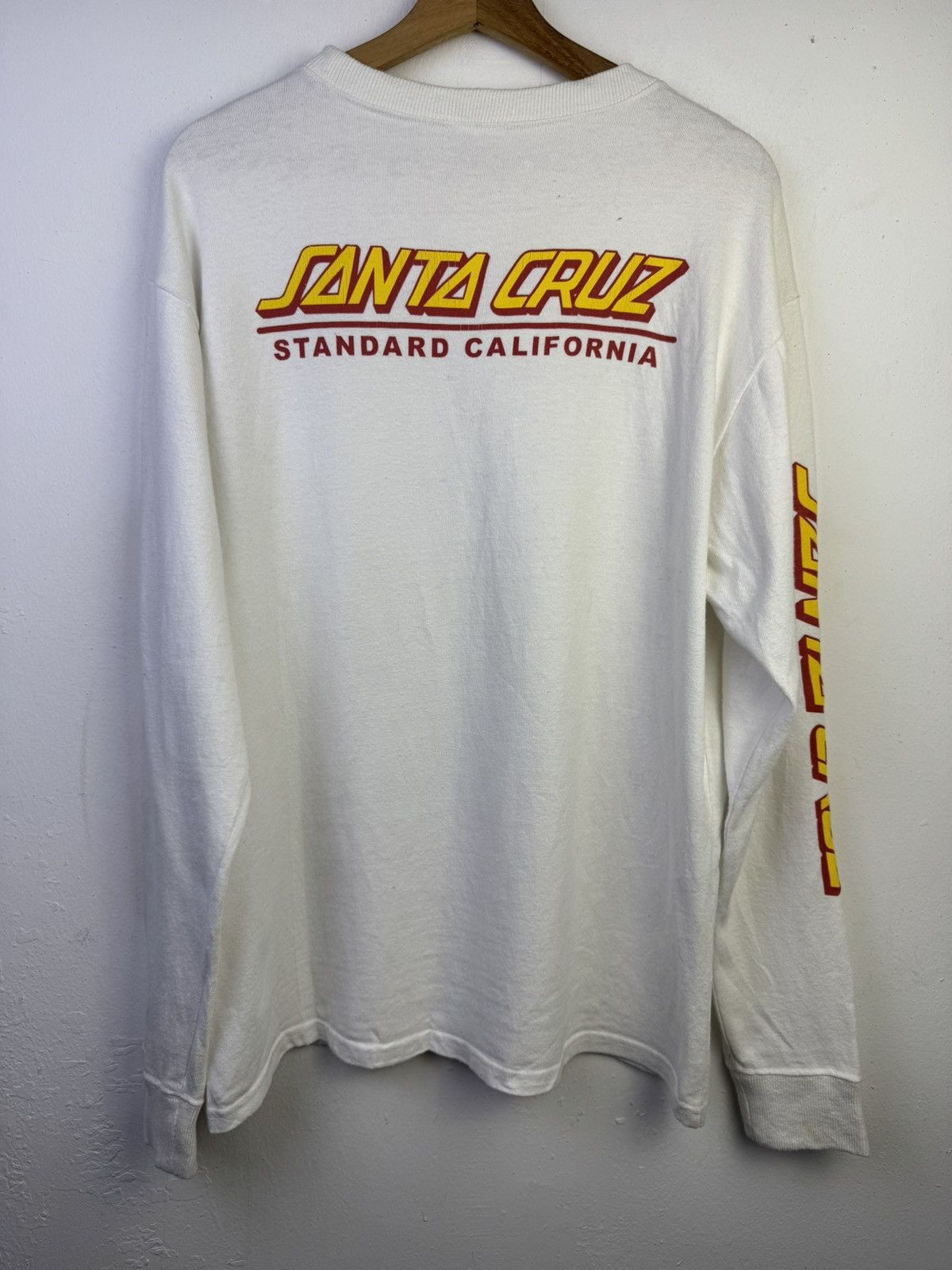 Santa Cruz Skateboards Vintage Santa Cruz Skateboard Longsleeve tshirt Size US M / EU 48-50 / 2 - 1 Thumbnail