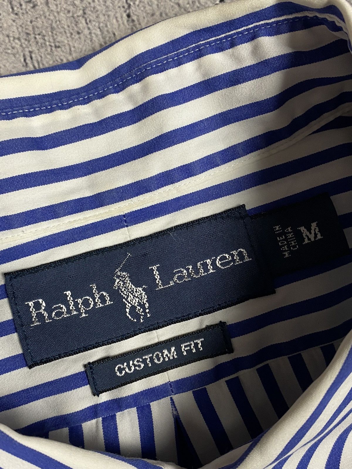 Polo Ralph Lauren × Ralph Lauren × Vintage Vintage Polo Ralph Lauren Designer Striped Button Up Shirt Size US M / EU 48-50 / 2 - 9 Thumbnail