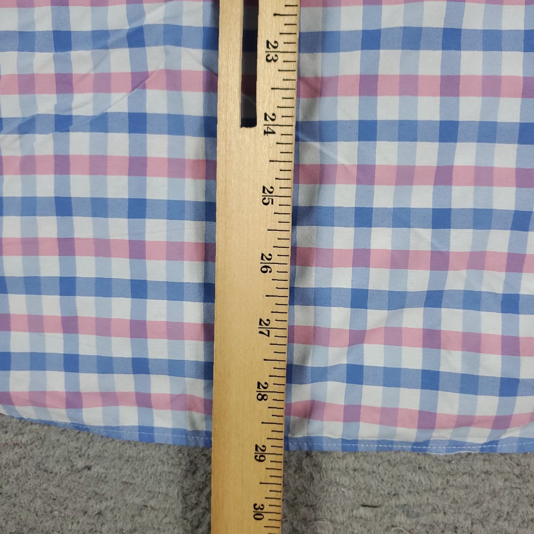 Vineyard Vines Vineyard Vines Shirt Mens XS Blue Pink Check Casual Button Up Long Sleeve Size US XS / EU 42 / 0 - 4 Thumbnail