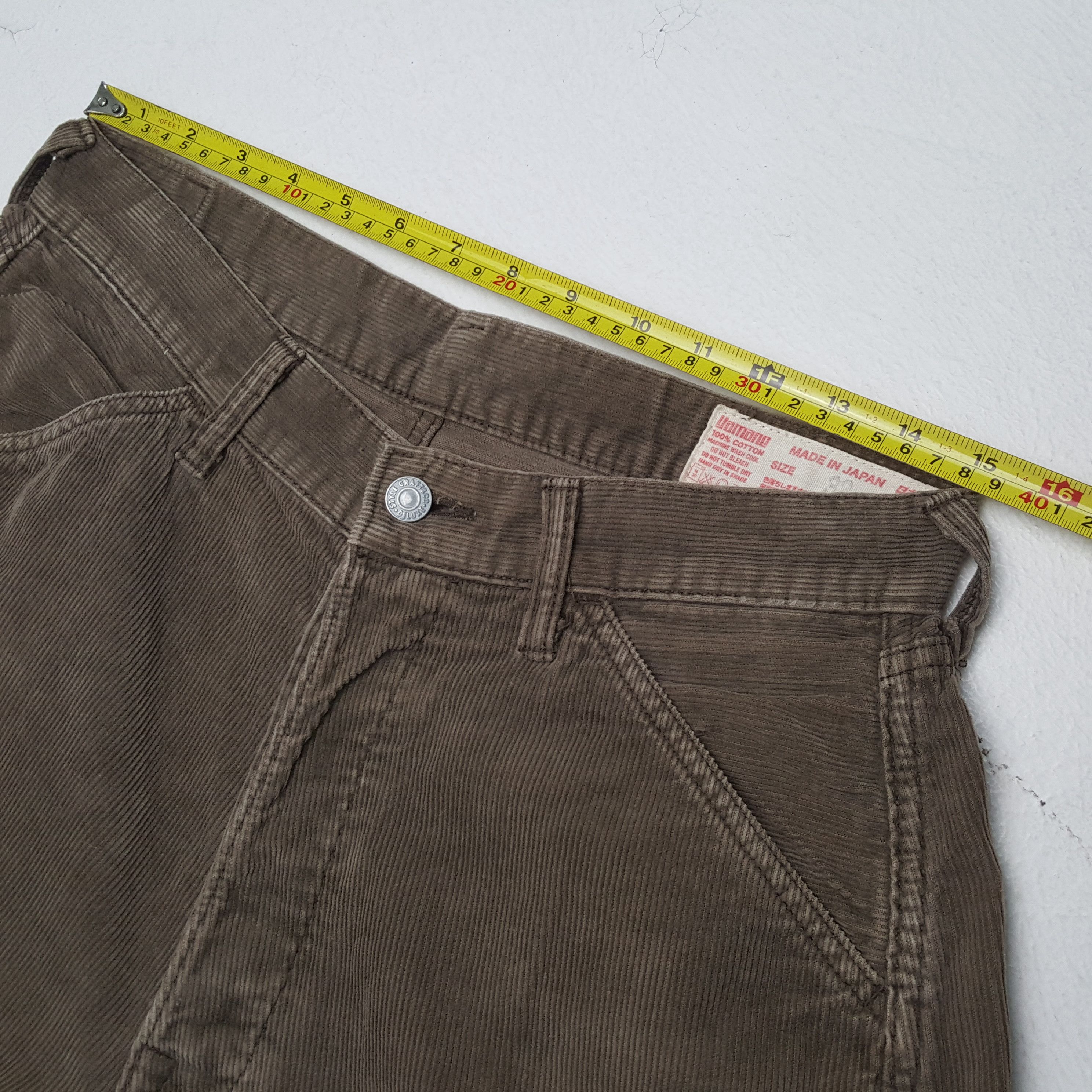 Evisu × Japanese Brand × Vintage Vintage EVISU Japanese Brand Daicock Custom Velvet Pants Size US 30 / EU 46 - 7 Thumbnail
