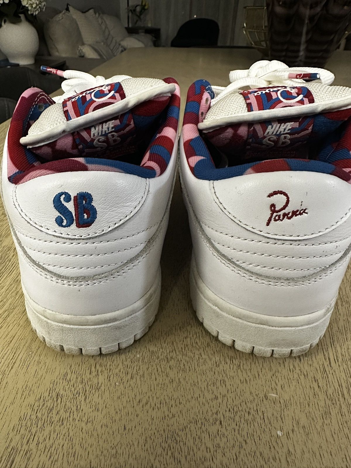 Nike Nike SB Dunk Low Pro x Parra size 7.5 M Size US 7.5 / EU 40-41 - 4 Thumbnail