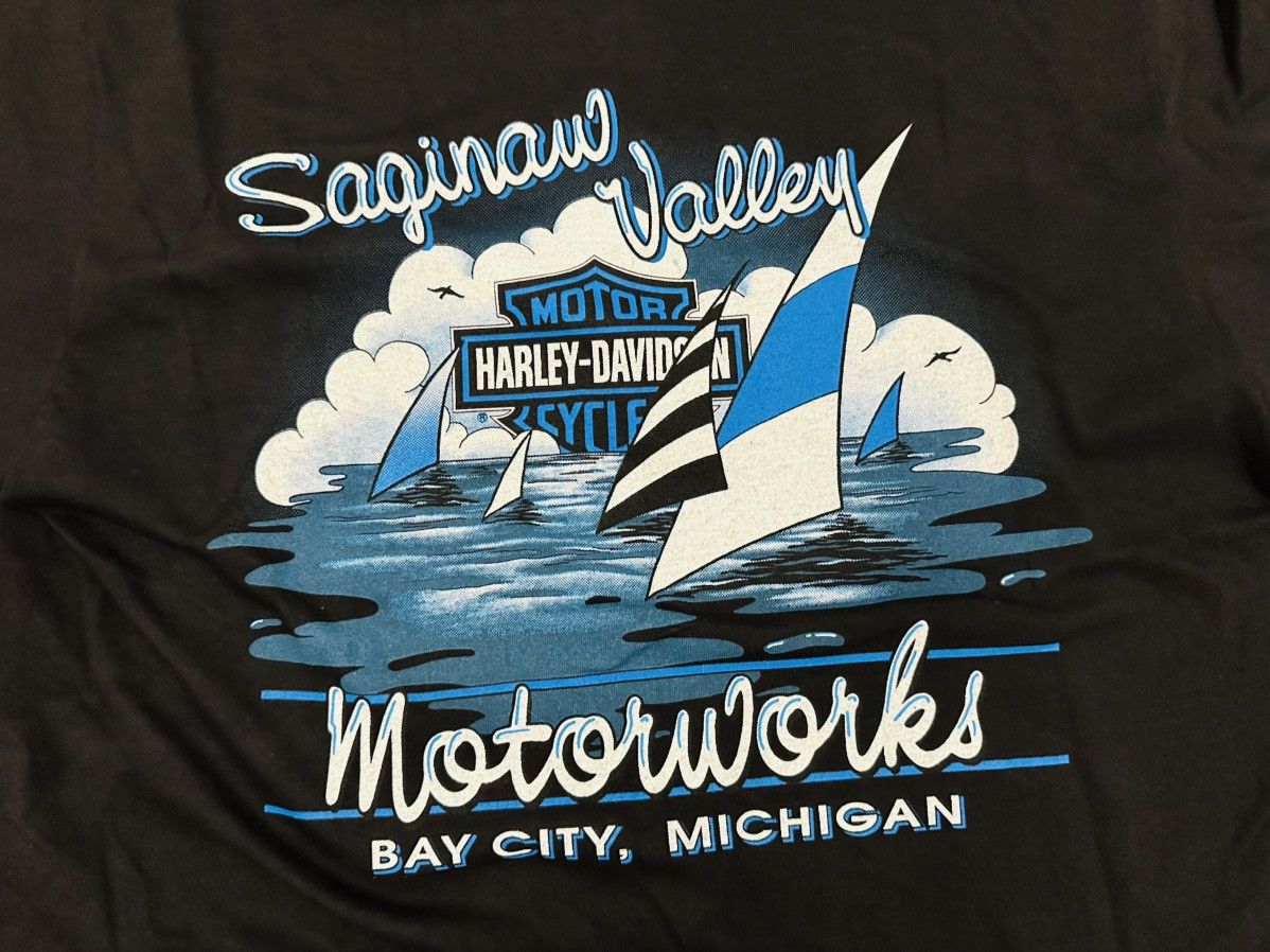 Harley Davidson Vtg Harley-Davidson Mens Tshirt Strong Survive-LRG Size US L / EU 52-54 / 3 - 9 Thumbnail