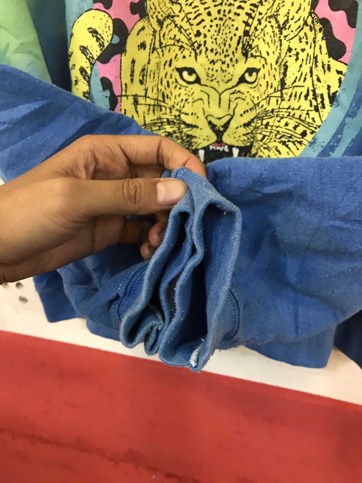 Band Tees × Def Leppard Def Leppard Tye Dye Sweatshirt Size US XL / EU 56 / 4 - 3 Thumbnail