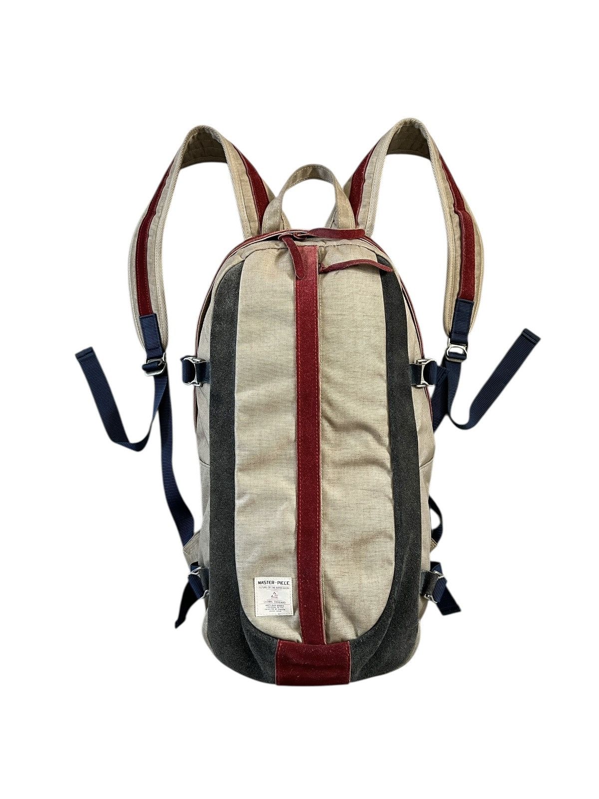 MasterPiece 1990s Masterpiece Leather Trim Backpack Center Zip Size ONE SIZE - 2 Thumbnail