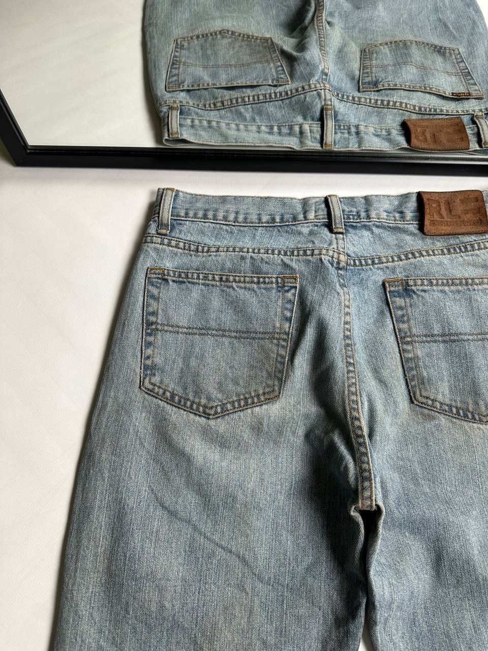 Polo Ralph Lauren Vintage Polo Ralph Lauren Washed Dirty Baggy Jeans USA Size US 34 / EU 50 - 4 Thumbnail