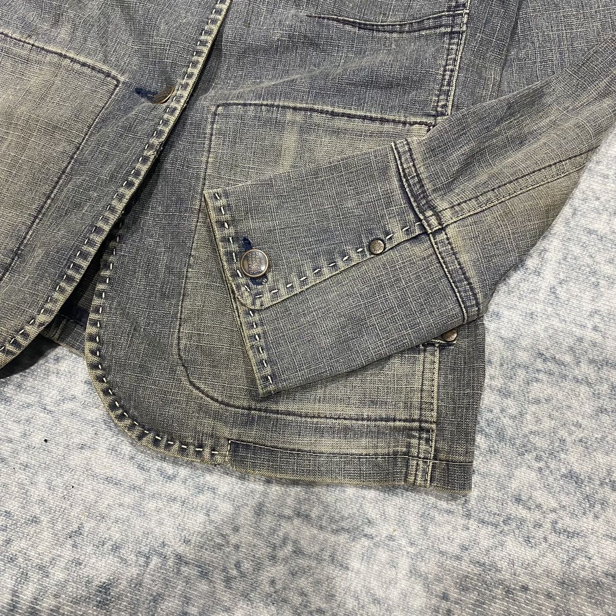 Marithe + Francois Girbaud × Vintage 💥FINAL DROP💥 MFG Mud Wash Vintage Punk Designer Hysteric Size S / US 4 / IT 40 - 9 Thumbnail