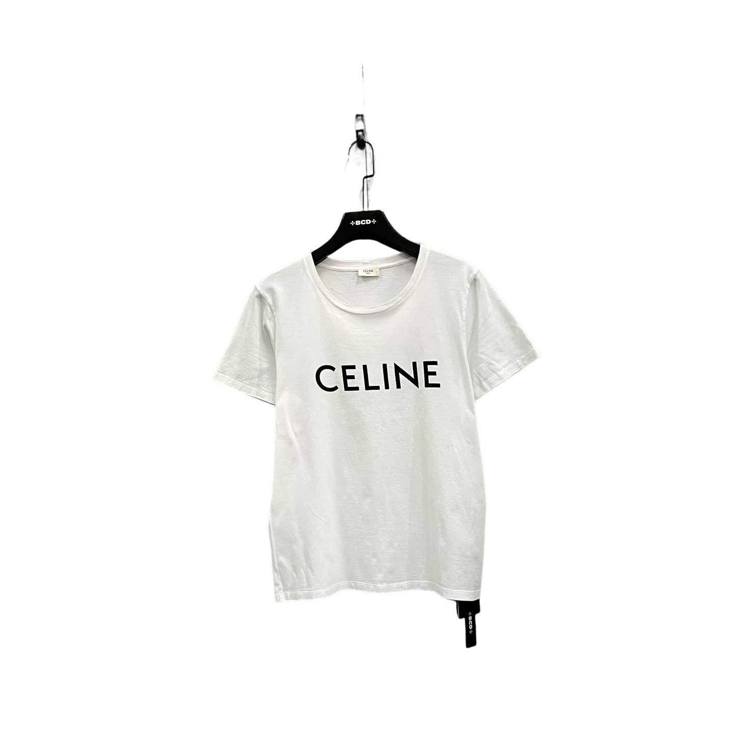 Celine CELINE Logo Print T-Shirt XL Size US XL / EU 56 / 4 - 1 Thumbnail