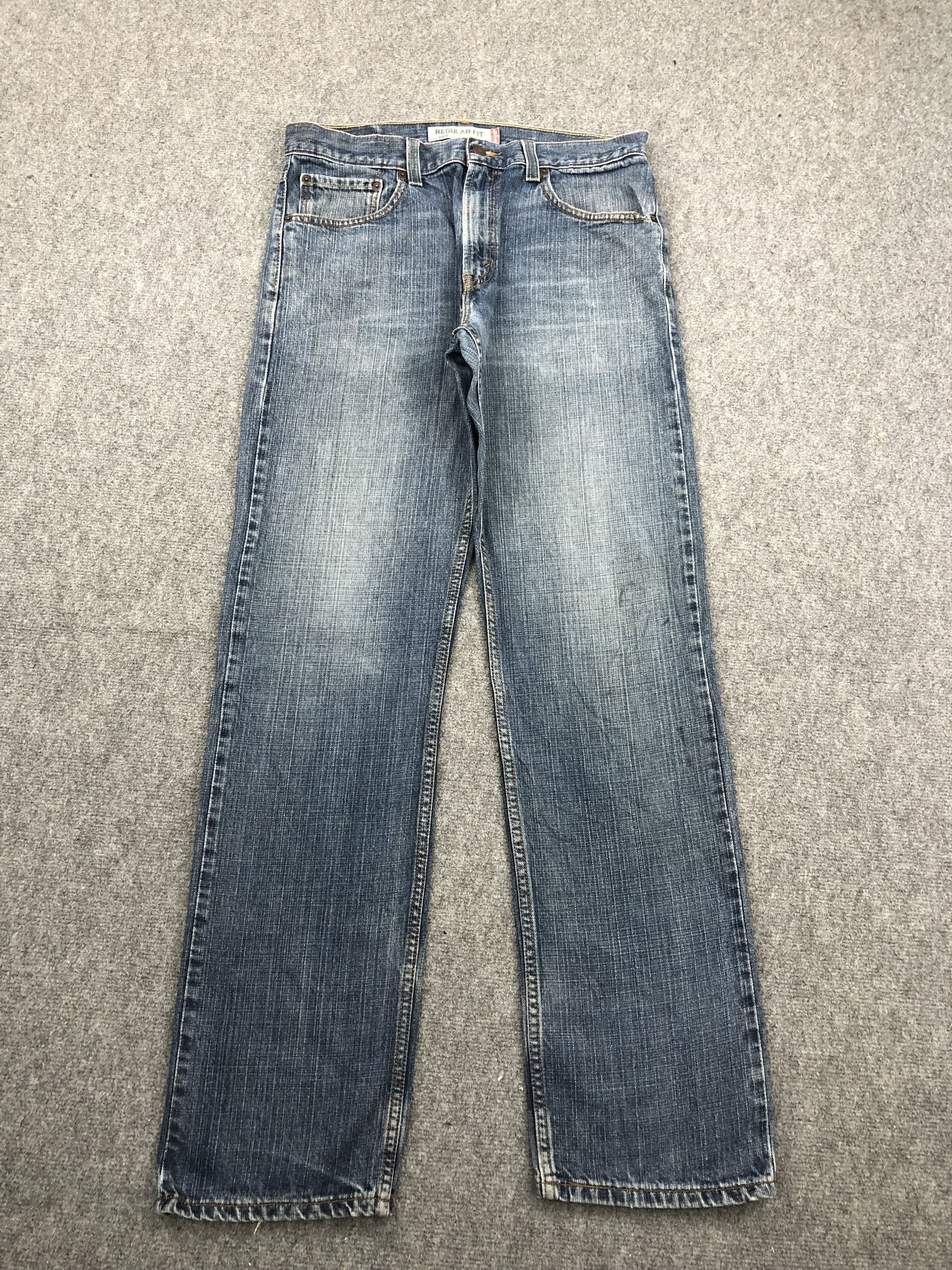Levis 505 Vintage Faded Blue Jeans DPP0223