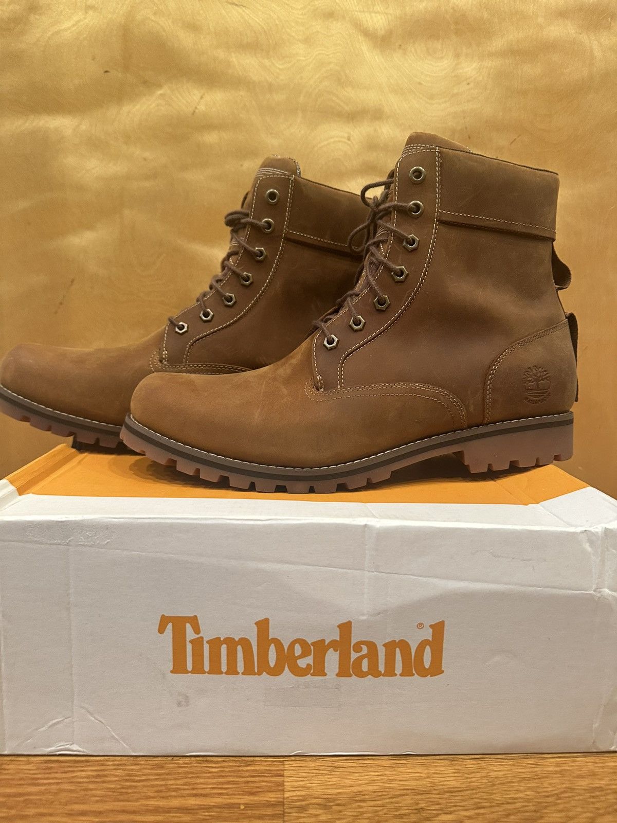 Timberland Rare Timberland Rugged Waterproof II Brown Boots A2JJB Size US 13 / EU 46 - 3 Thumbnail