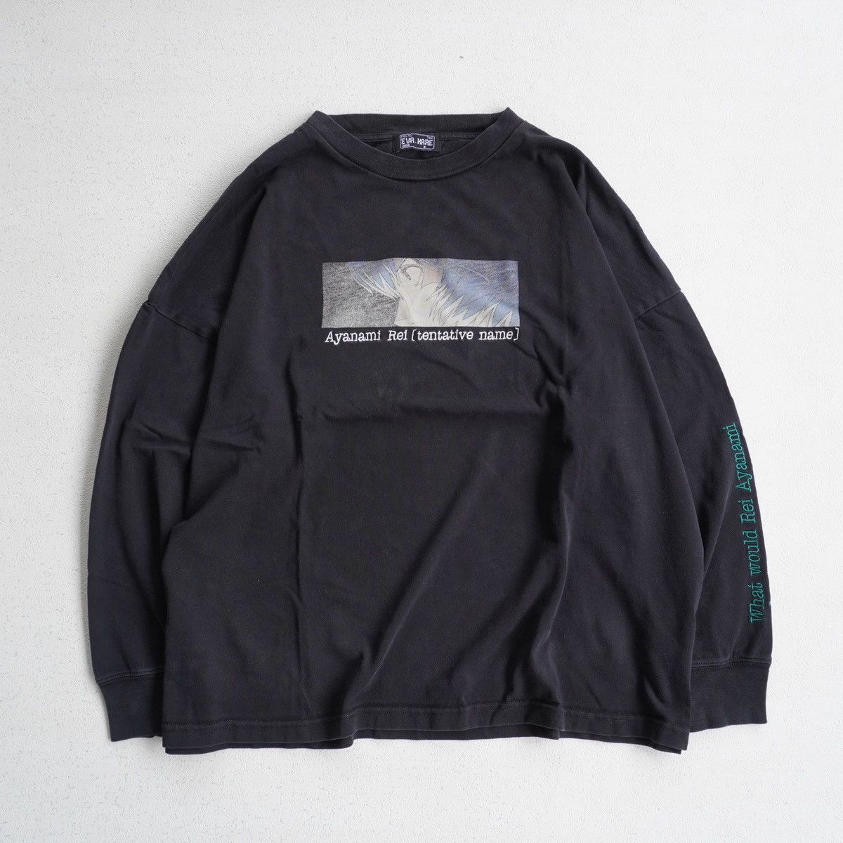 Anime Vintage Japanese Anime Ayanami Rei Longsleeve Size US XL / EU 56 / 4 - 1 Thumbnail