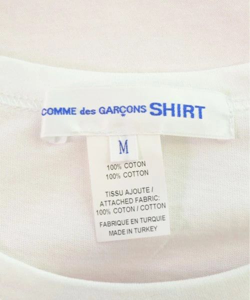 Comme des Garcons SHIRT T-Shirts Cotton Long Sleeve Number Pattern White x Pink Size US M / EU 48-50 / 2 - 6 Thumbnail