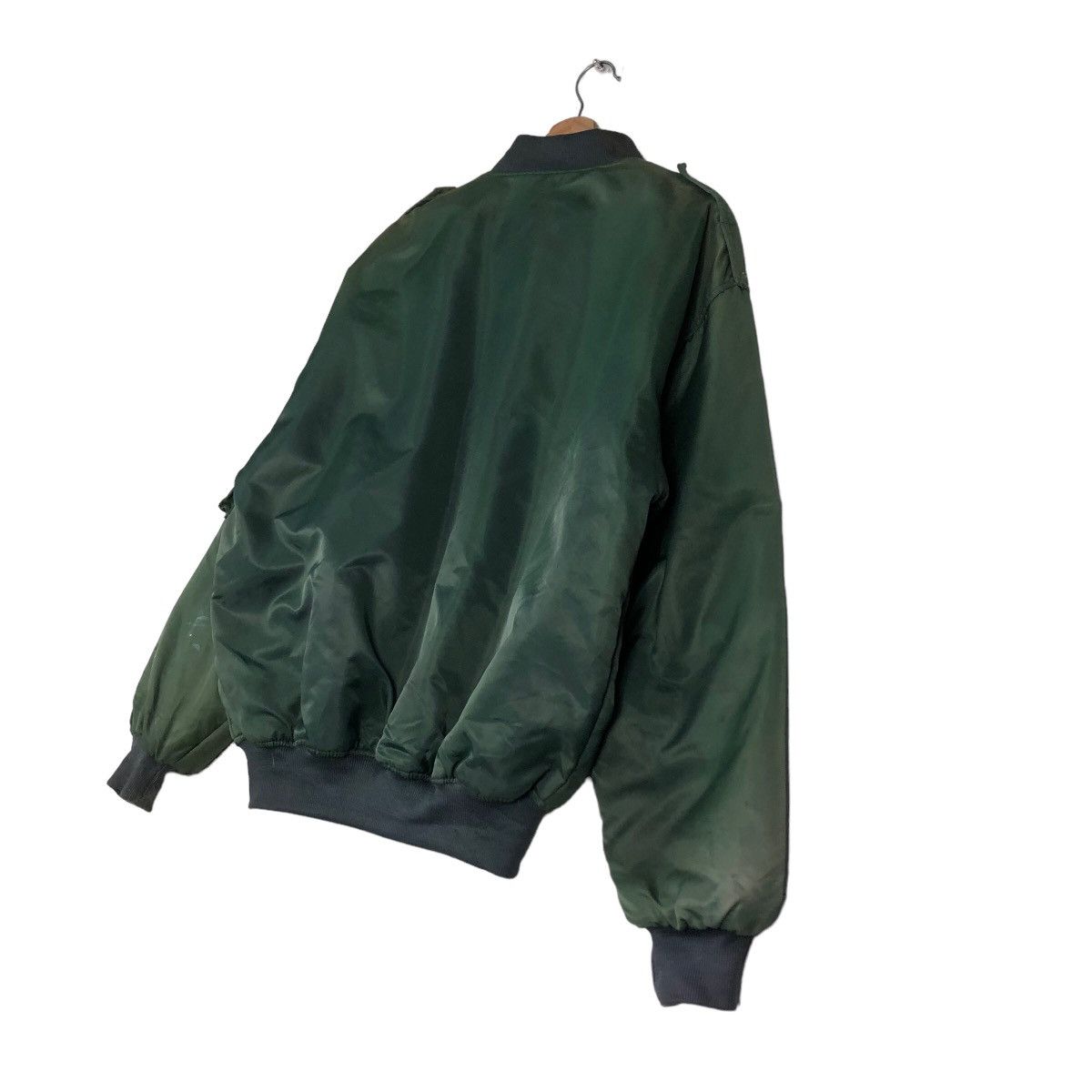 NFL 🔥Vintage Bomber Jacket NFL Authentic Pro Line Shearling Size US XL / EU 56 / 4 - 10 Thumbnail
