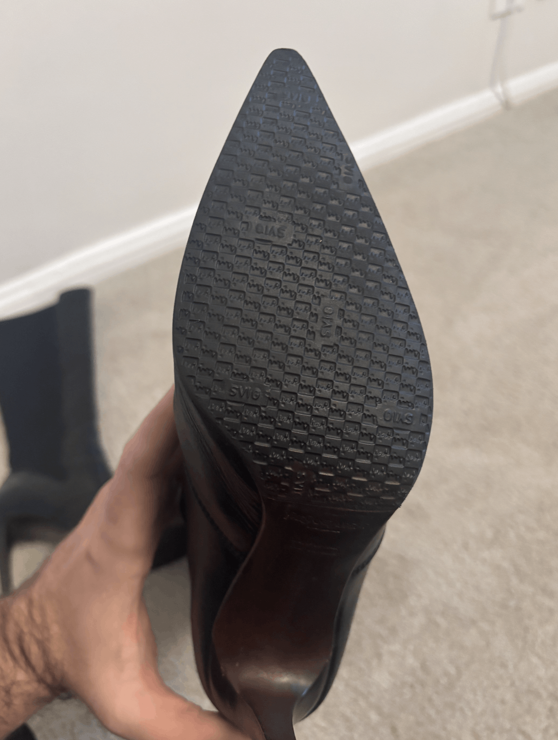 Yves Saint Laurent Yves Saint Laurent Black Leather Boots Stiletto Vintage Size US 6.5 / IT 36.5 - 13 Thumbnail