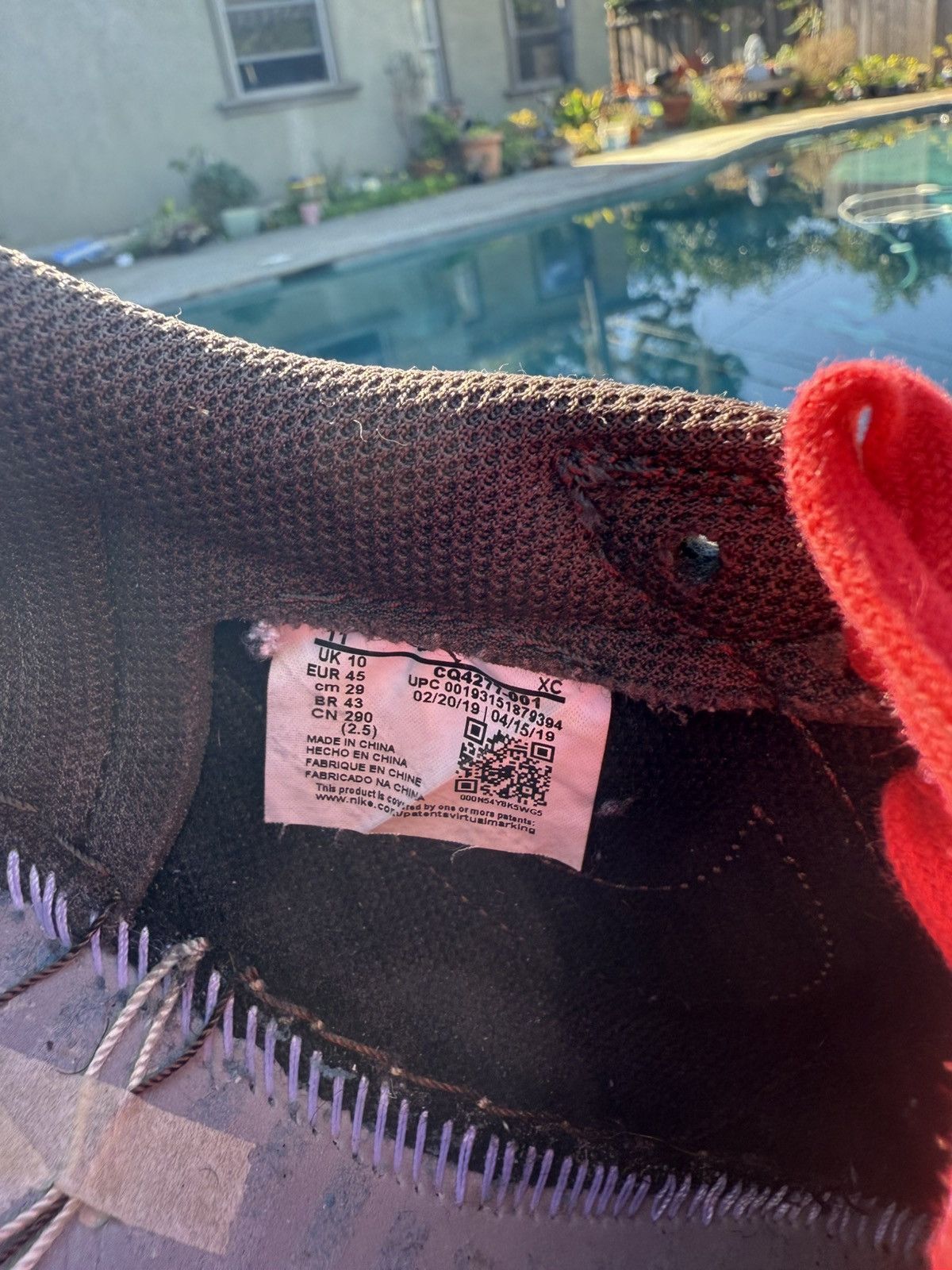 Nike × Travis Scott Air Jordan 1 Low Travis Scott Dark Mocha Size US 11 / EU 44 - 10 Thumbnail