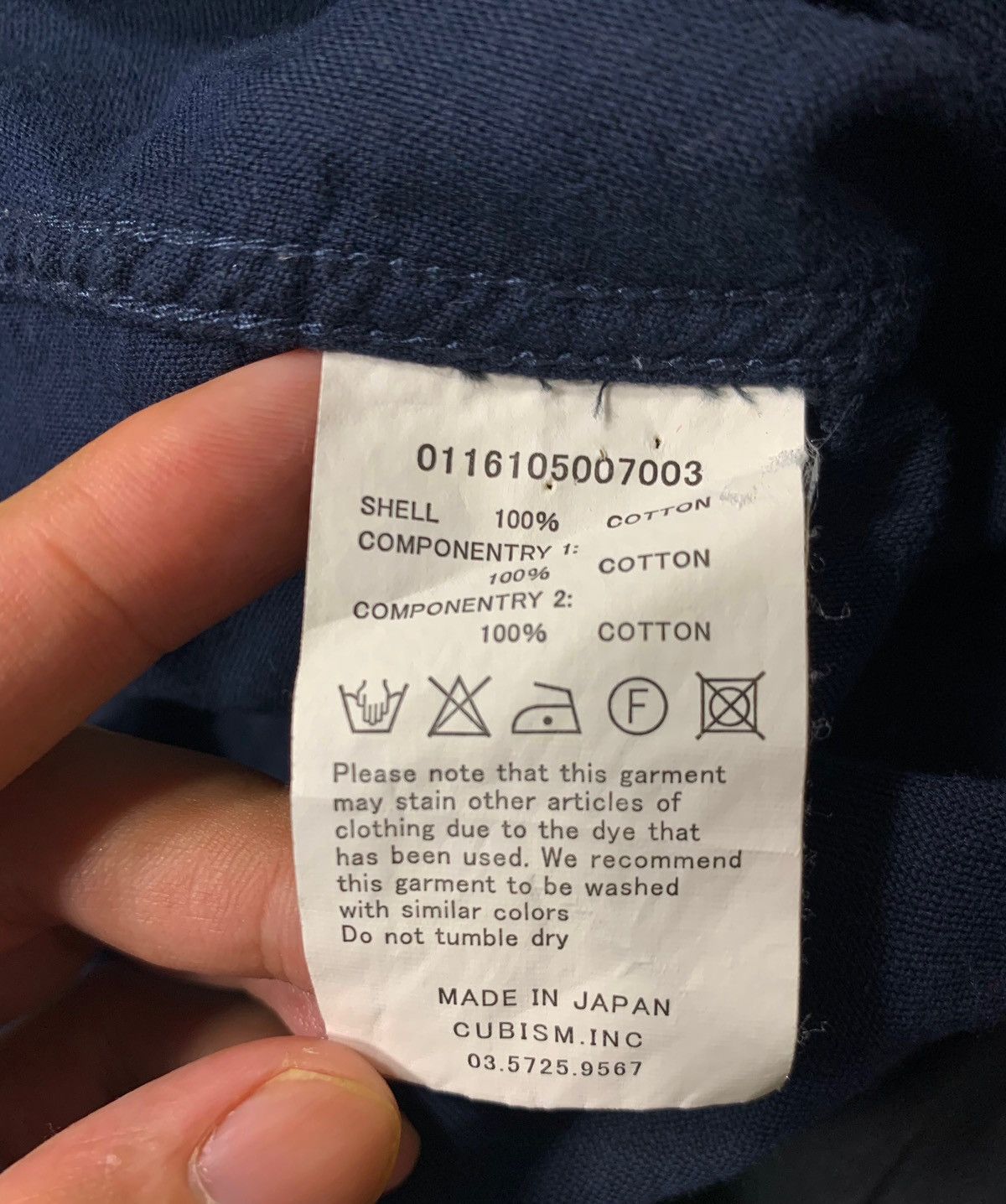 Visvim Rare Visvim Albacore Cross Logo Shirt Buttons Up Long Sleeve Size US S / EU 44-46 / 1 - 6 Thumbnail