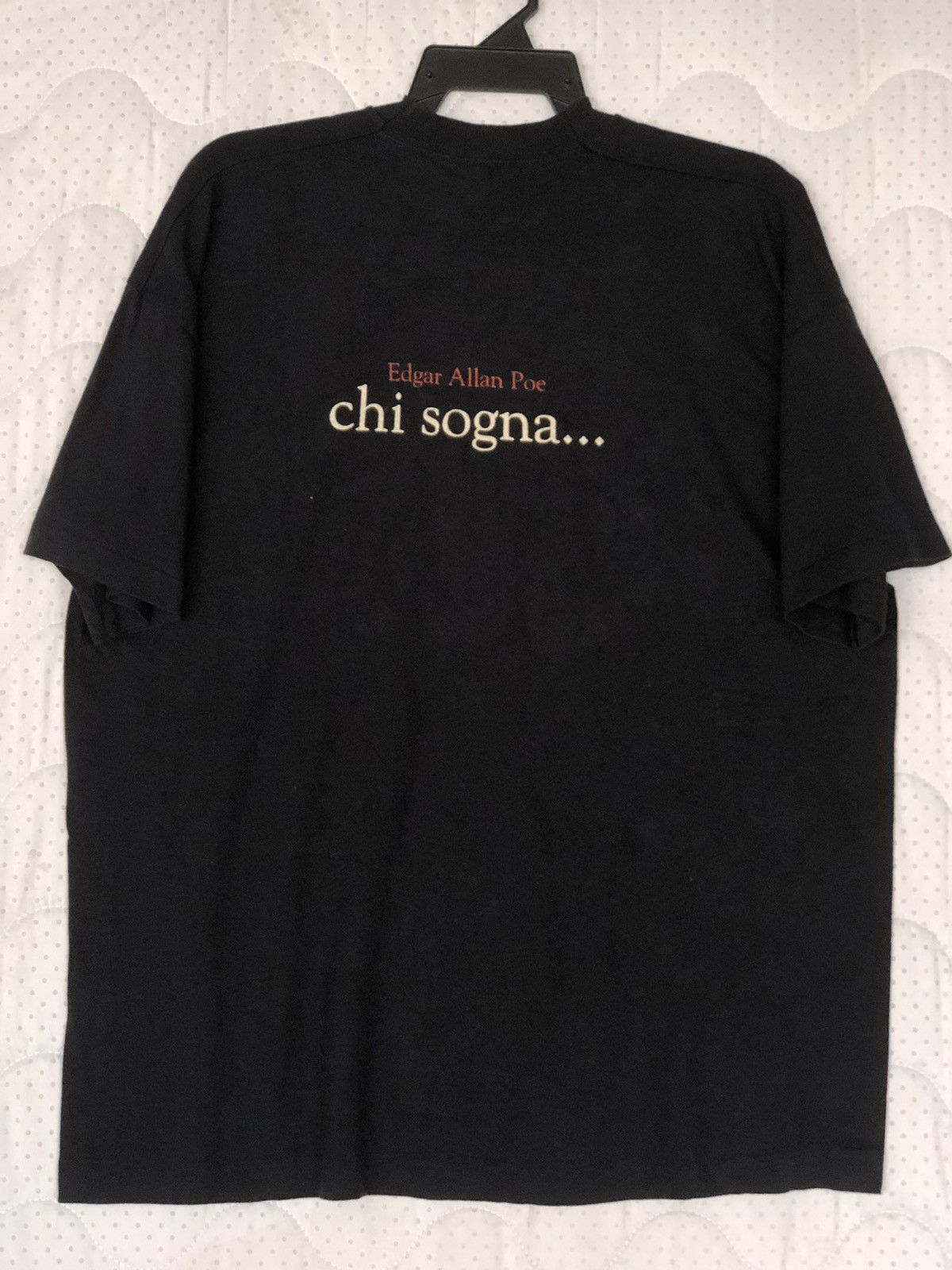 Arts & Science Vintage 90s Edgar Allan Poe American POETRY Size US XL / EU 56 / 4 - 6 Thumbnail