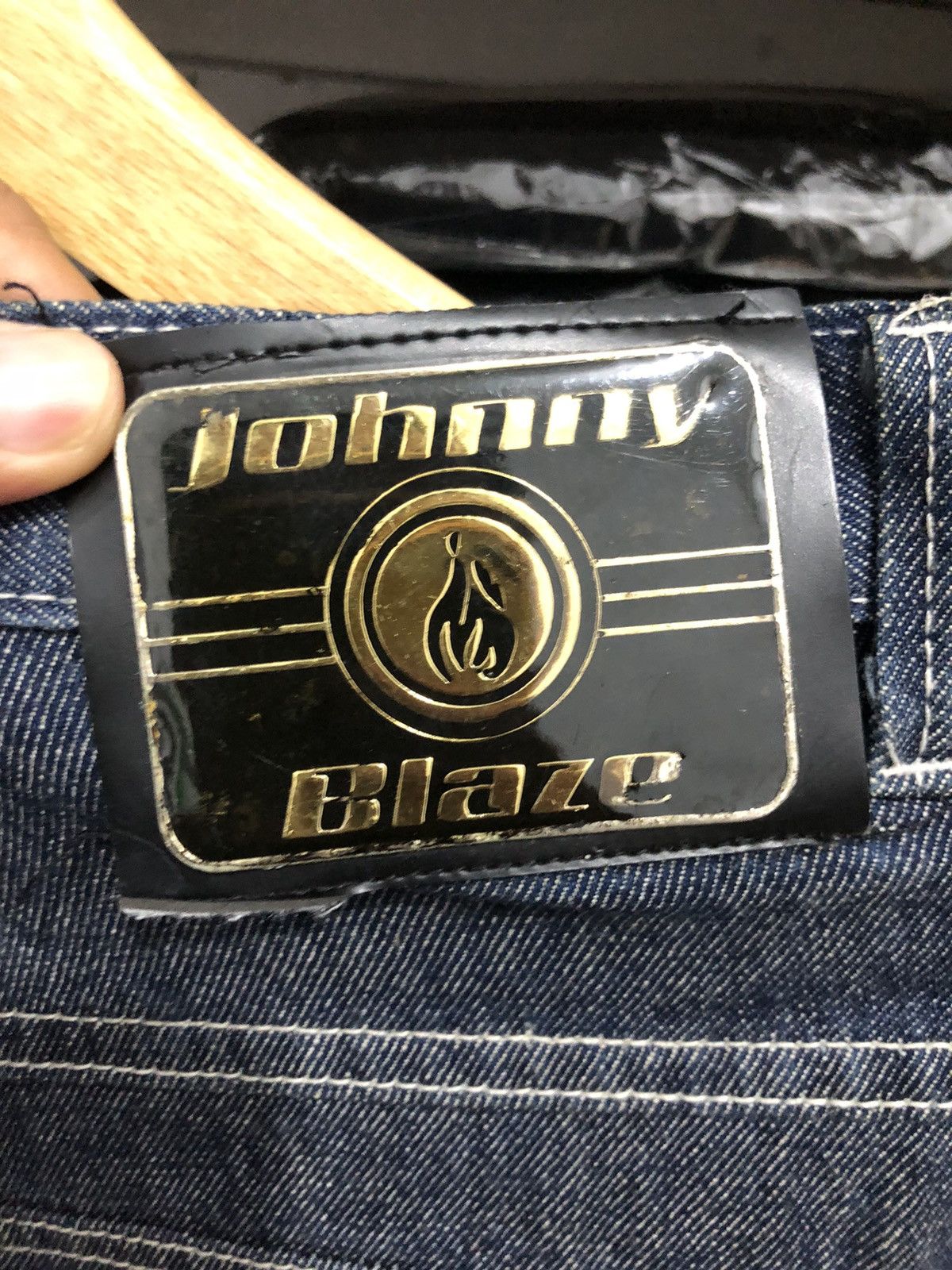 Japanese Brand Vintage Johnny Blaze Baggy Pants Size US 30 / EU 46 - 4 Thumbnail