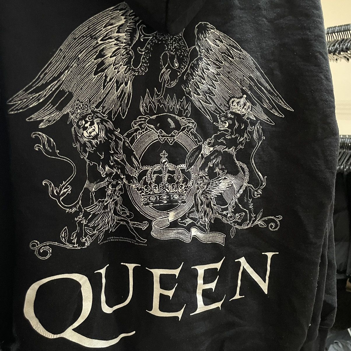 Hysteric Glamour × Japanese Brand × Vintage STEAL! 2000s Queen Show Logo Zip Hoodie chrome balenciaga Size US M / EU 48-50 / 2 - 2 Thumbnail