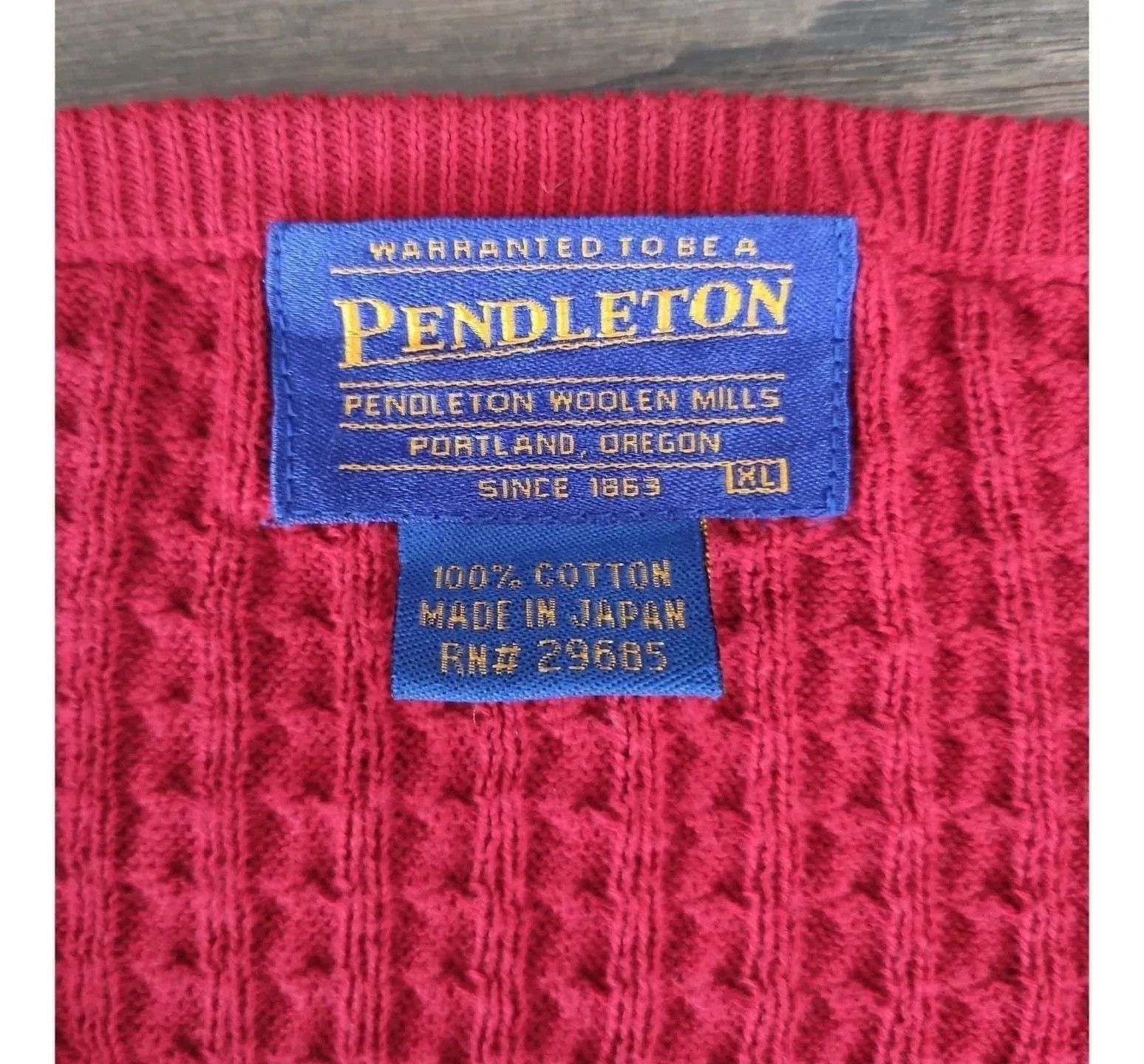 Pendleton Pendleton vintage sweater made in Japan-Fashionella Size US XL / EU 56 / 4 - 9 Thumbnail