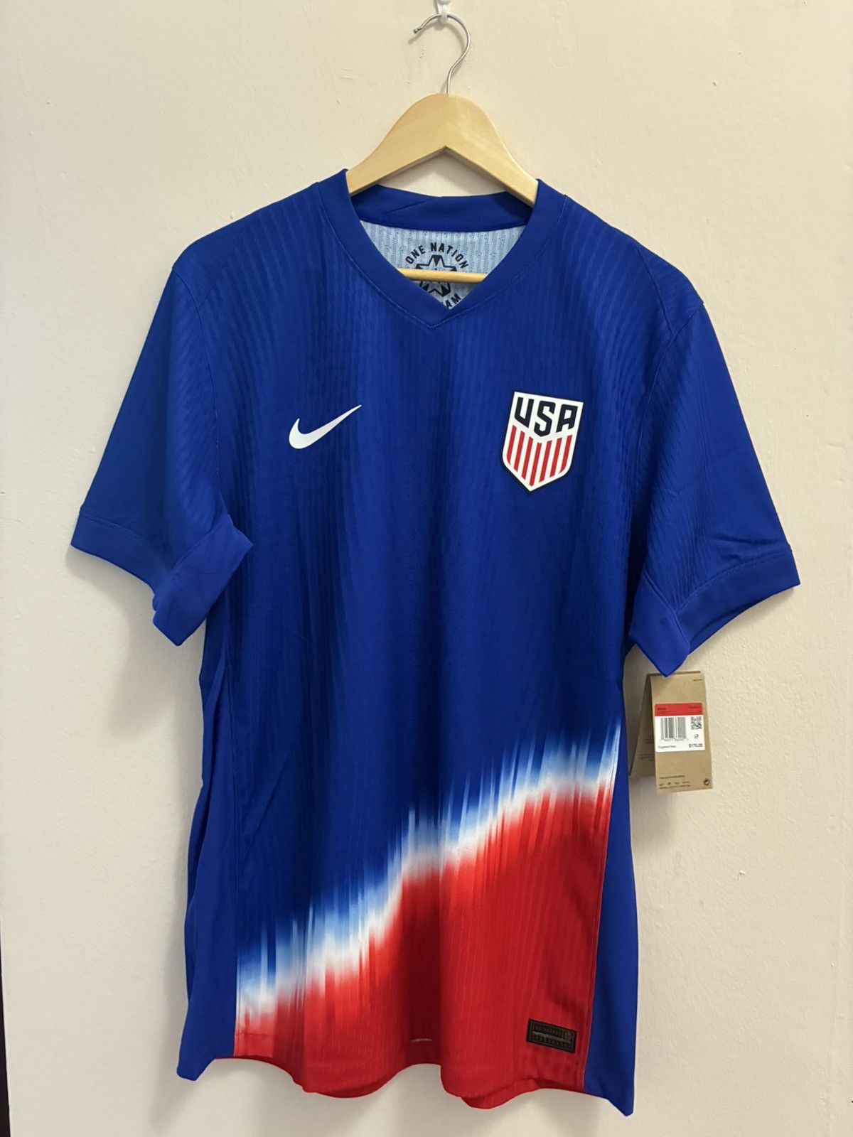 Nike USMNT Nike 2024 Away Authentic Jersey Size US L / EU 52-54 / 3 - 6 Thumbnail