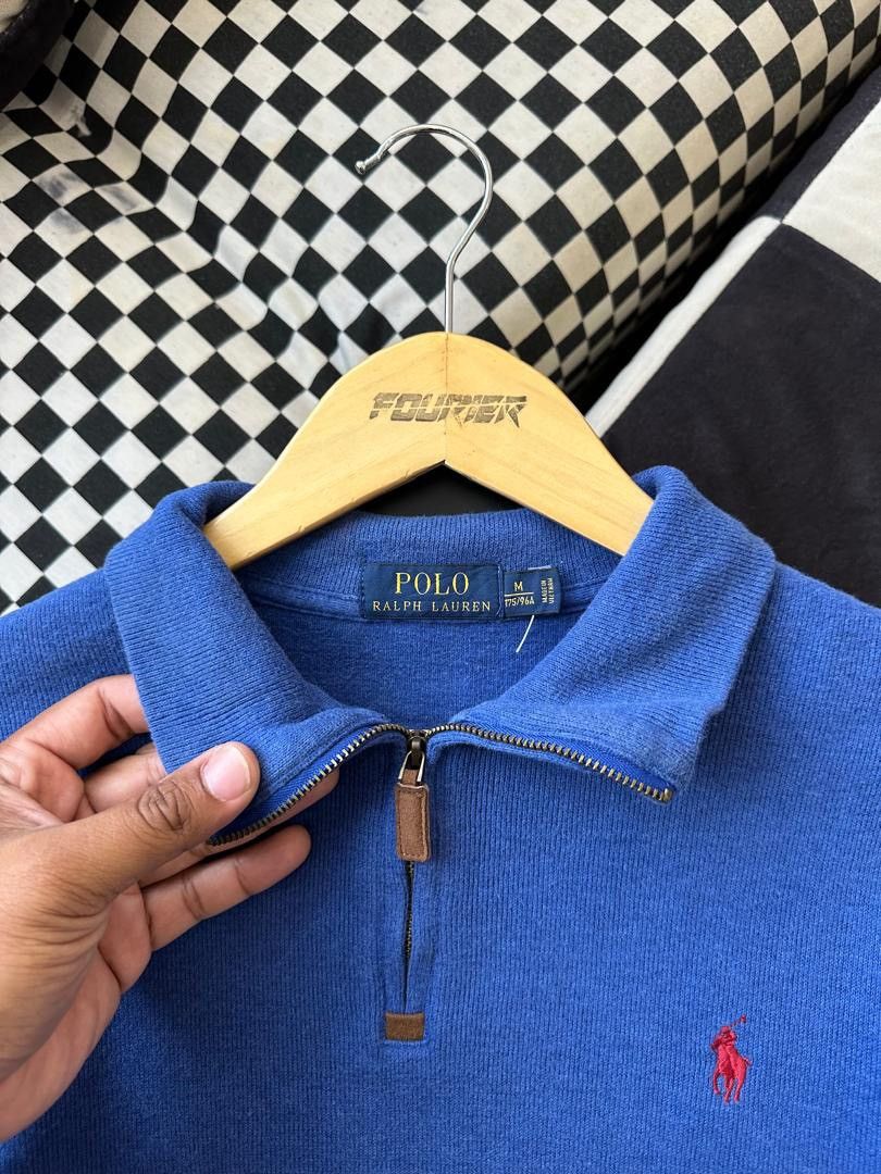 Polo Ralph Lauren × Ralph Lauren × Vintage VINTAGE POLO RALPH LAUREN HALF ZIPPER Size US M / EU 48-50 / 2 - 4 Thumbnail