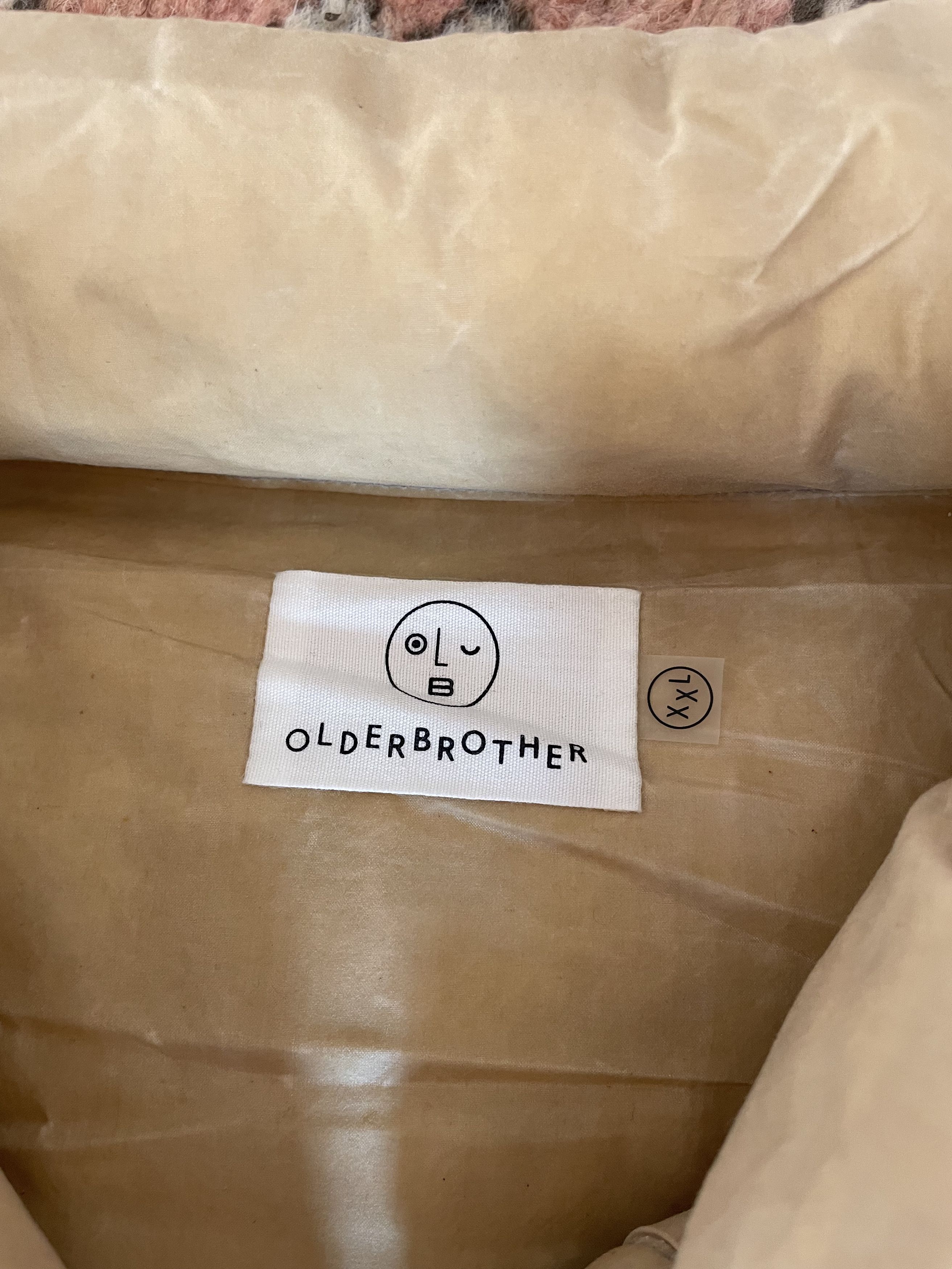 Olderbrother waxed puffer vest Kakishibu Size US XXL / EU 58 / 5 - 4 Thumbnail