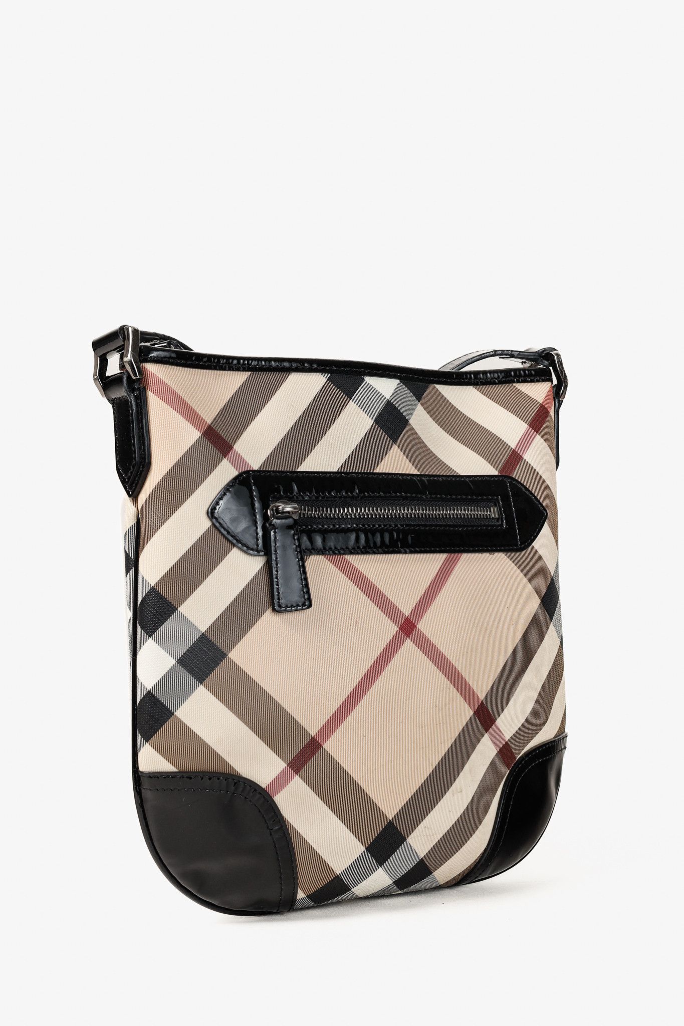 Burberry Burberry Dryden SuperNova Check Canvas Crossbody Bag Size ONE SIZE - 2 Thumbnail
