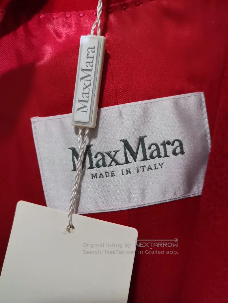 Max Mara Max Mara Long Red Coat Size XXS / US 00 / IT 34 - 2 Thumbnail