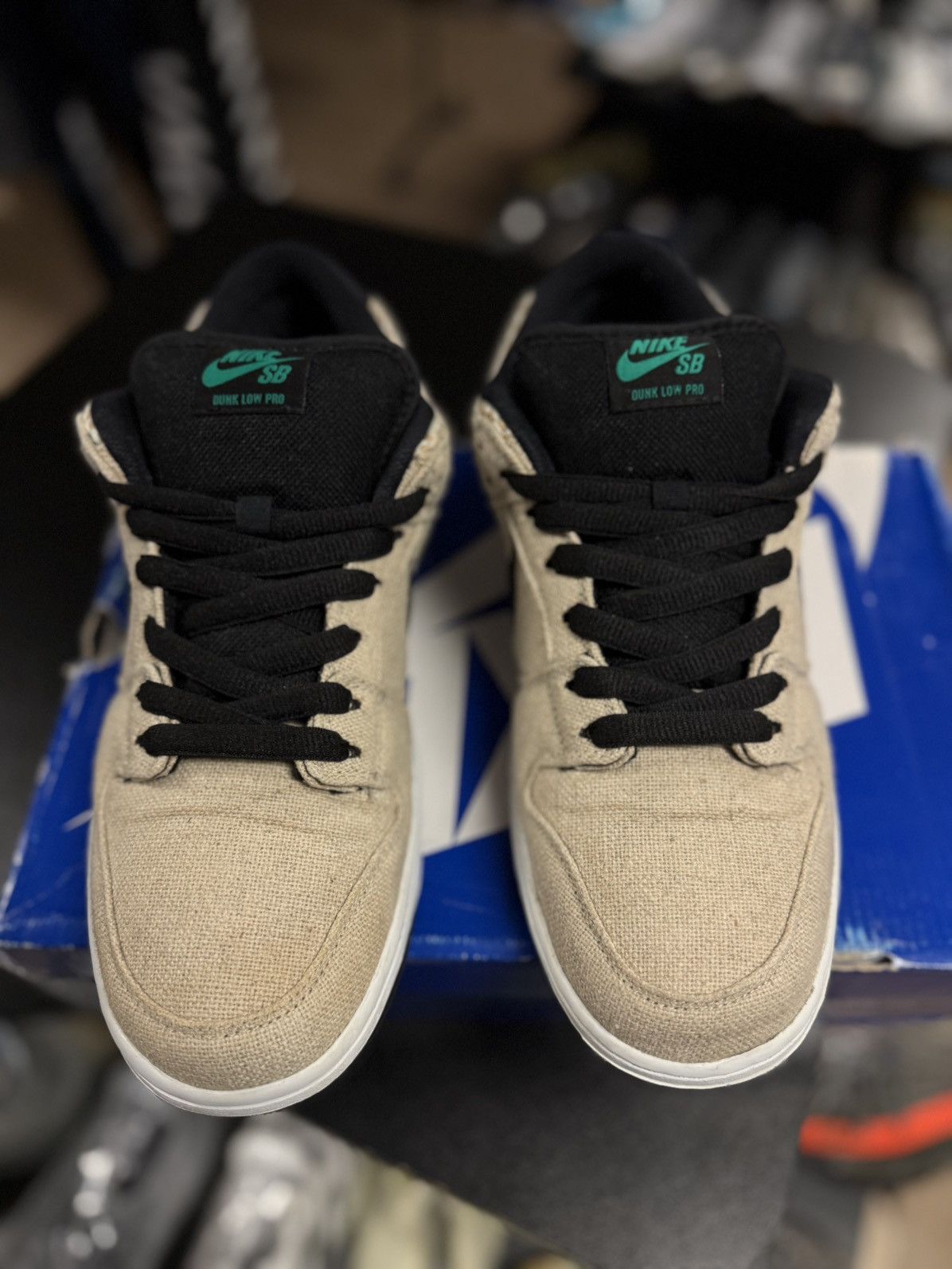 Nike Size 11 - Nike SB Dunk Low Hemp 420 (313170-206) 2016 Size US 11 / EU 44 - 3 Thumbnail