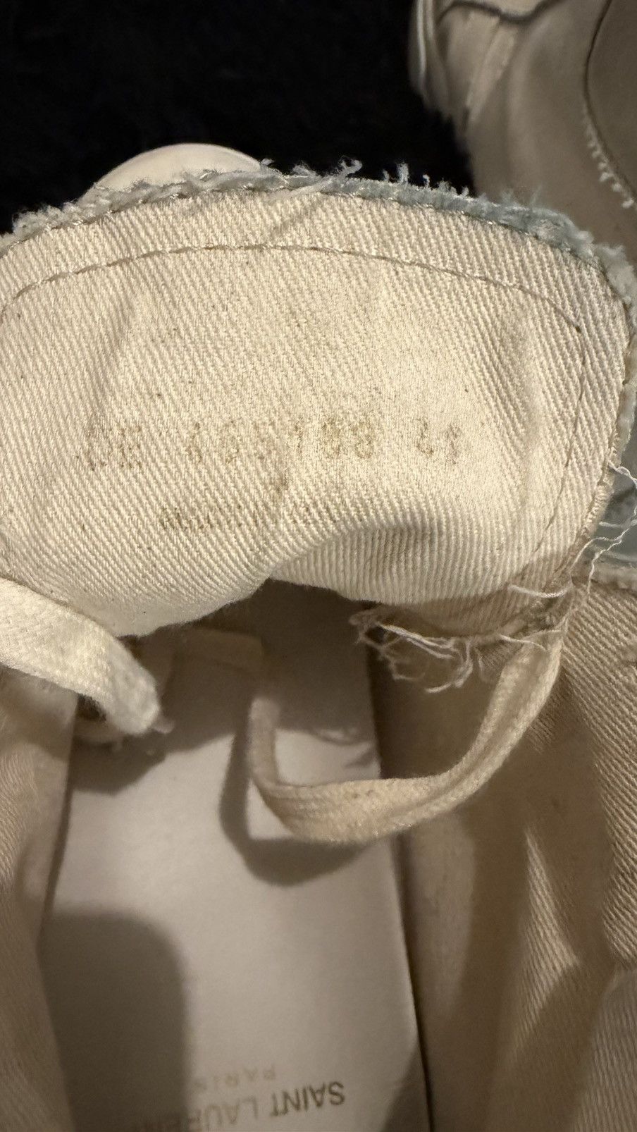 Saint Laurent Paris slp joe high “smoking forever” FW17 Size US 8.5 / EU 41-42 - 9 Thumbnail