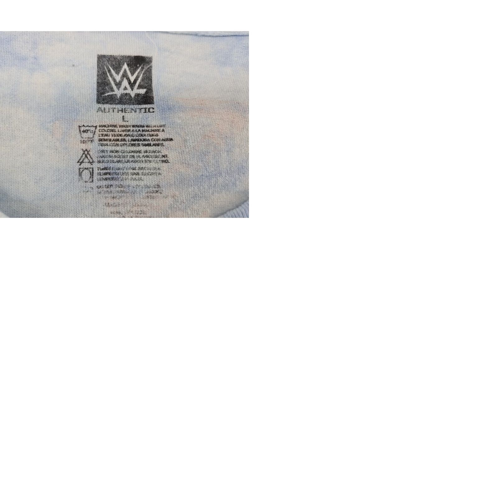 Vintage Seth "Freakin" Rollins Visionary Tie-Dye T-Shirt Men's Light Blue Large Size US L / EU 52-54 / 3 - 9 Thumbnail