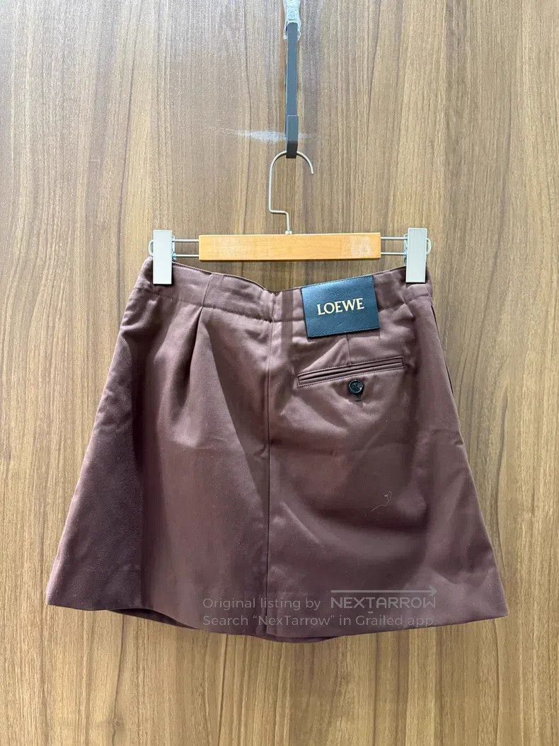 Loewe Loewe 2025 Fall/Winter Belt Jacket + Short Skirt Set Size XXS / US 00 / IT 34 - 6 Thumbnail