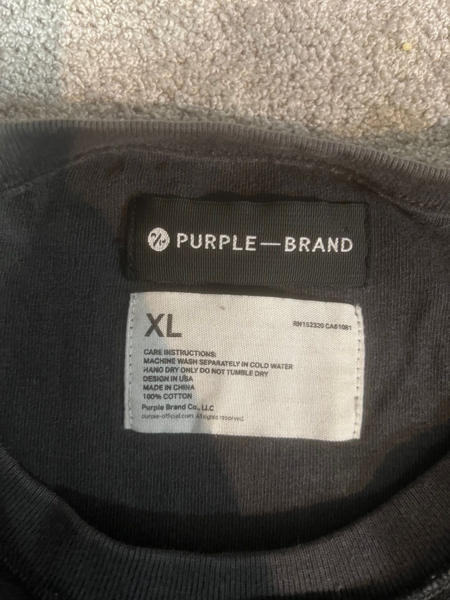 Purple Brand Purple Brand Sunset Tee Size US XL / EU 56 / 4 - 3 Thumbnail